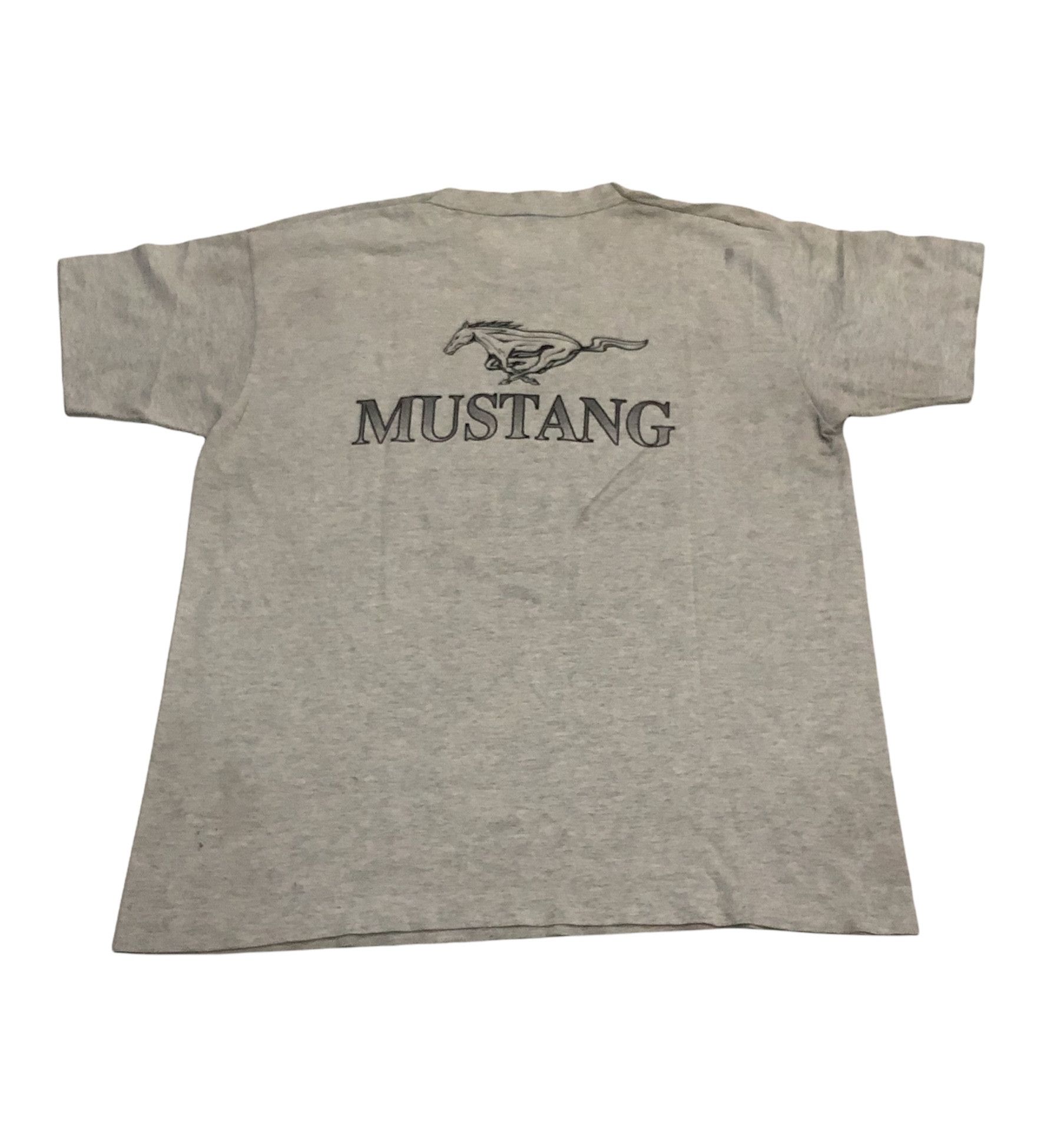 Ford × Mustang × Vintage Vintage Rare Ford Mustang Distressed/Very Worn Tshirt Size US L / EU 52-54 / 3 - 2 Thumbnail