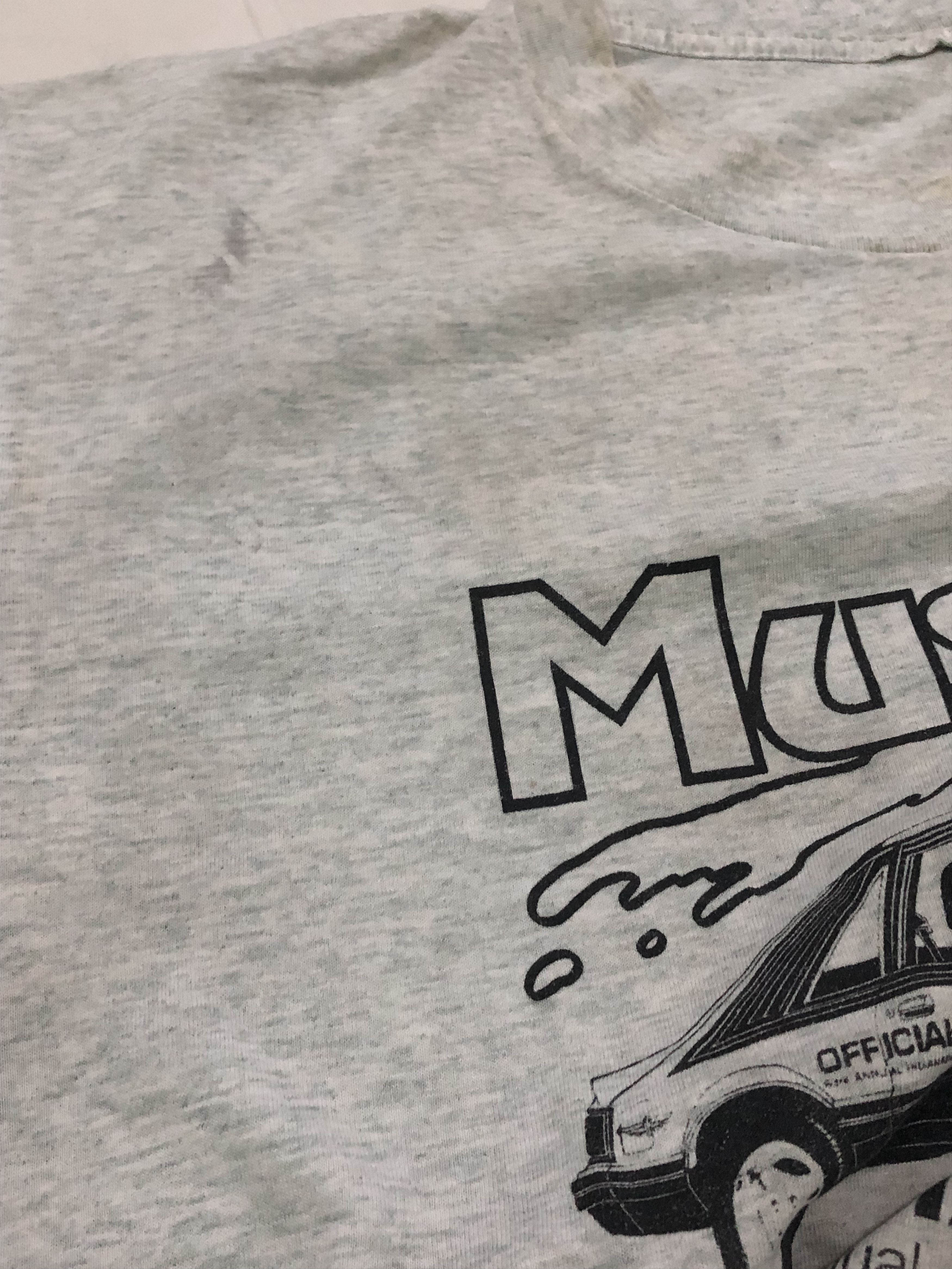 Ford × Mustang × Vintage Vintage Rare Ford Mustang Distressed/Very Worn Tshirt Size US L / EU 52-54 / 3 - 9 Thumbnail