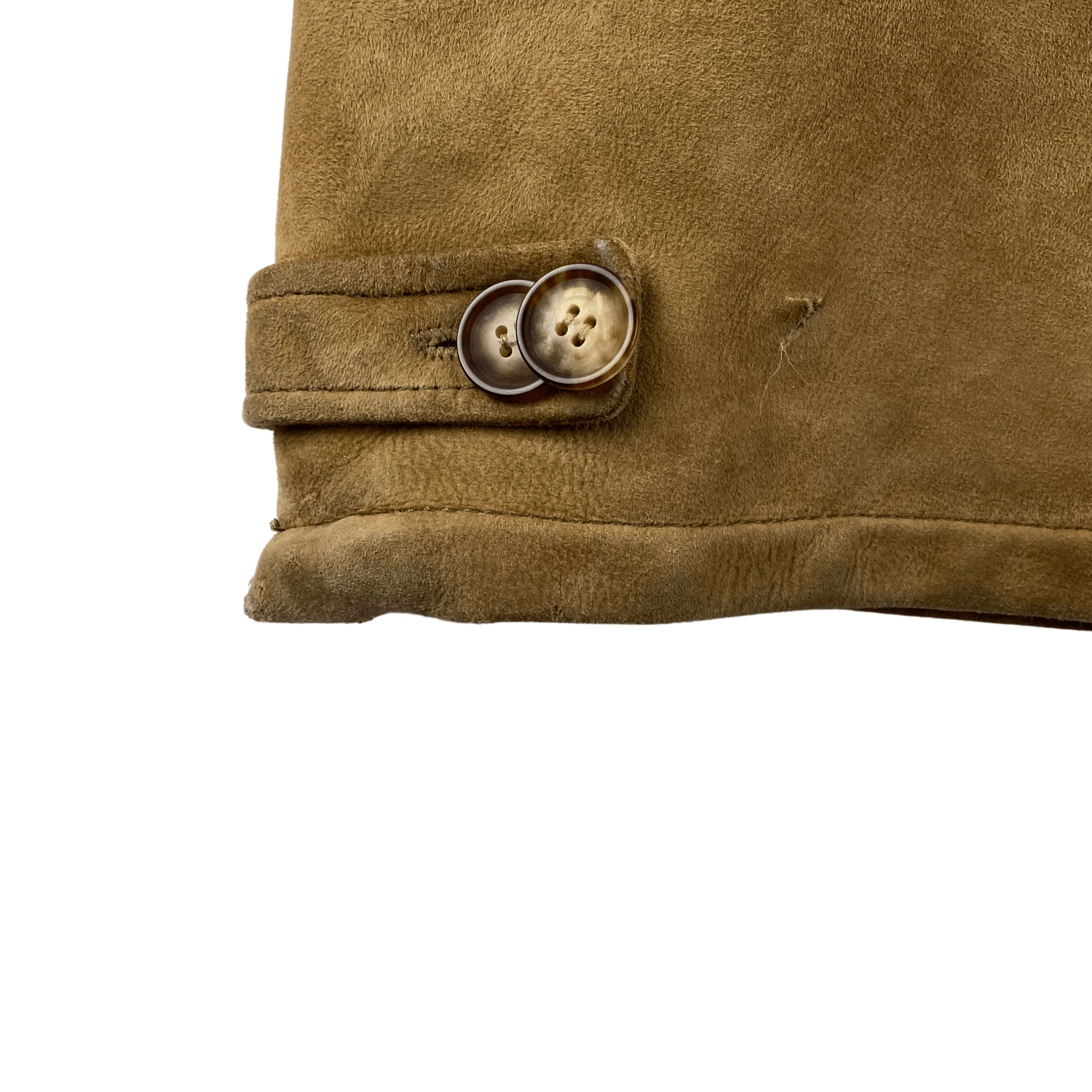 A.P.C. APC Brown Shearling Jacket Size US XS / EU 42 / 0 - 7 Thumbnail