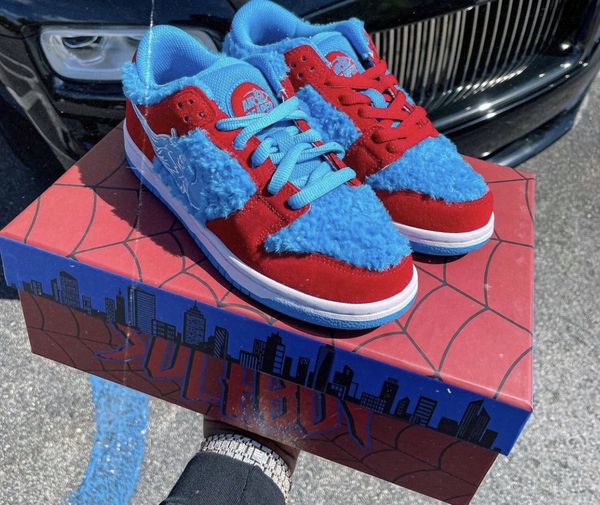 Streetwear Soleboy Air Reaper “SpiderMan” dunk Grailed