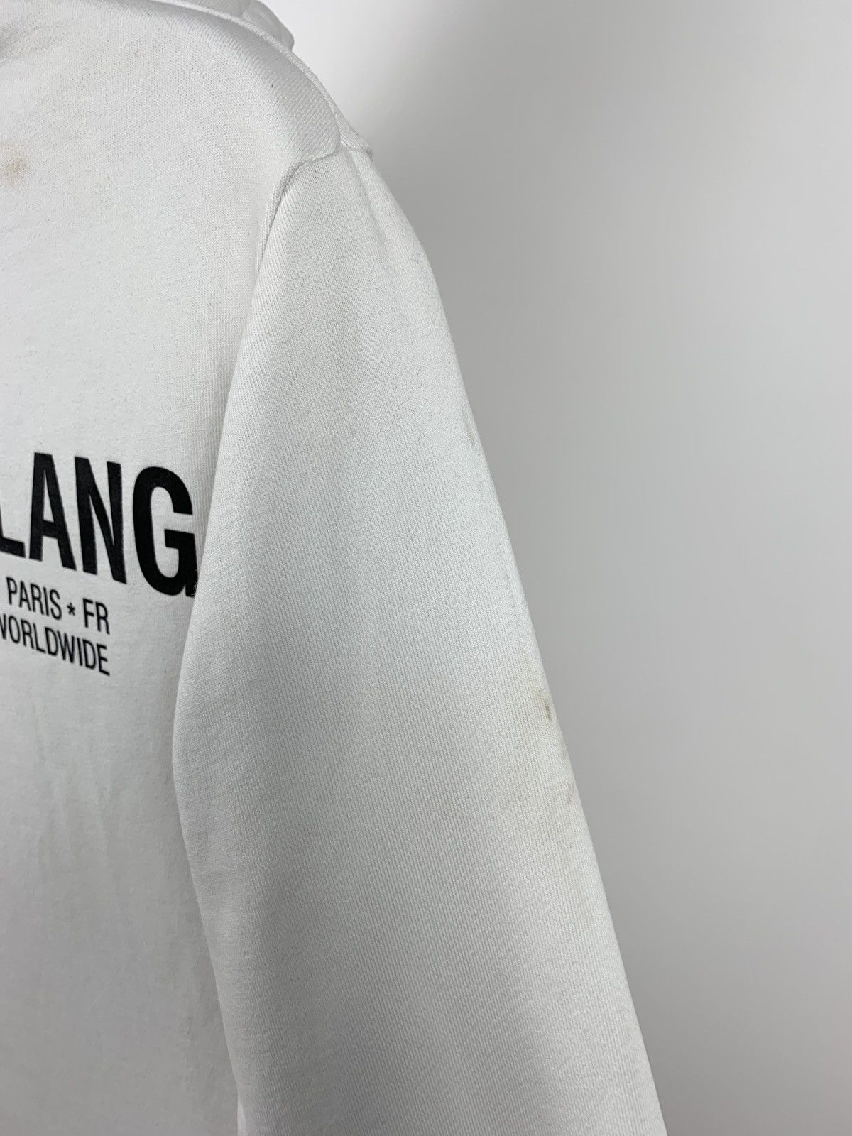 Helmut Lang Helmut Lang Taxi Limited Edition Distressed Hoodie Size US XS / EU 42 / 0 - 13 Thumbnail