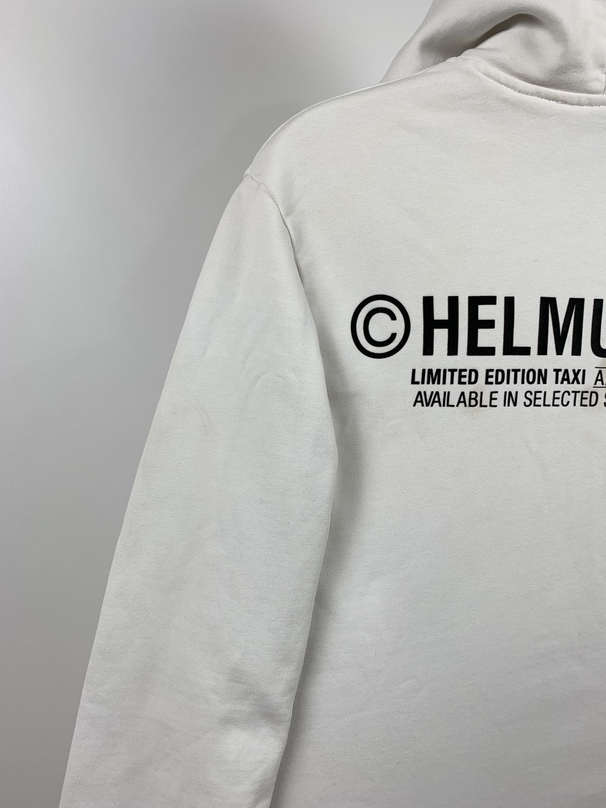 Helmut Lang Helmut Lang Taxi Limited Edition Distressed Hoodie Size US XS / EU 42 / 0 - 9 Thumbnail
