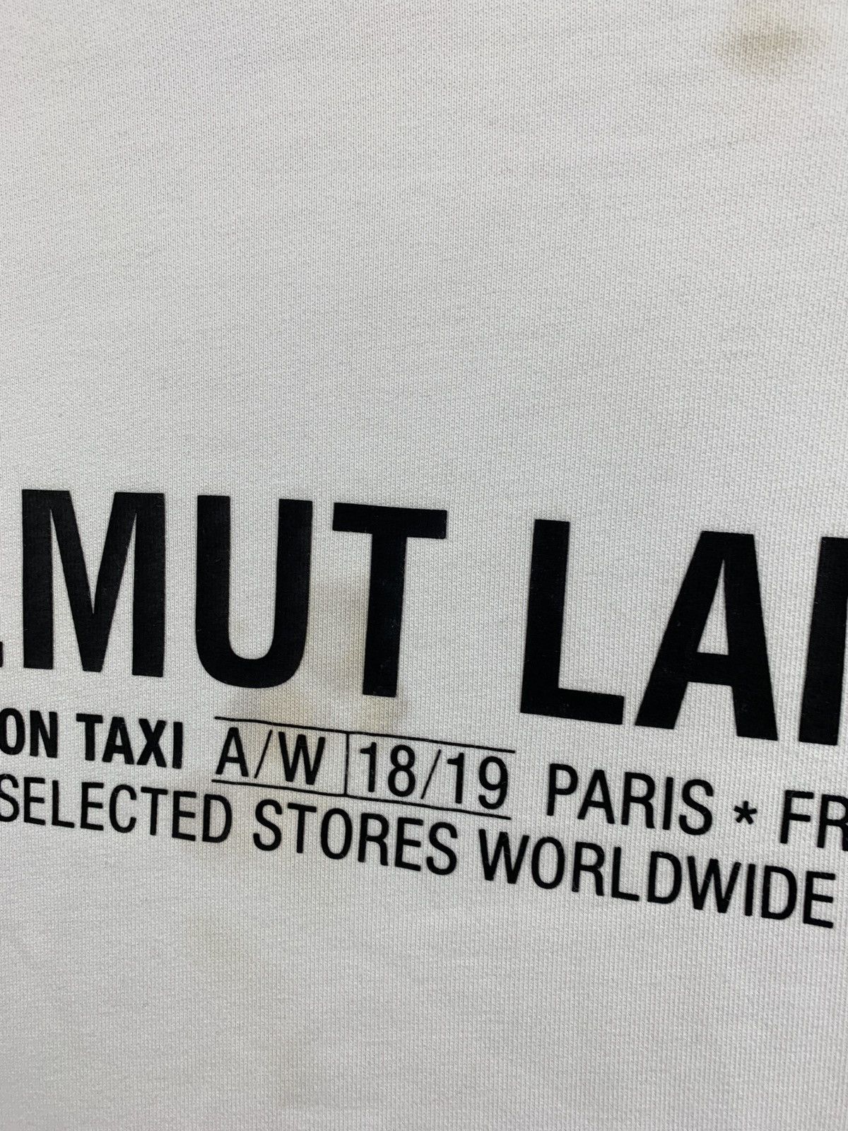Helmut Lang Helmut Lang Taxi Limited Edition Distressed Hoodie Size US XS / EU 42 / 0 - 11 Thumbnail
