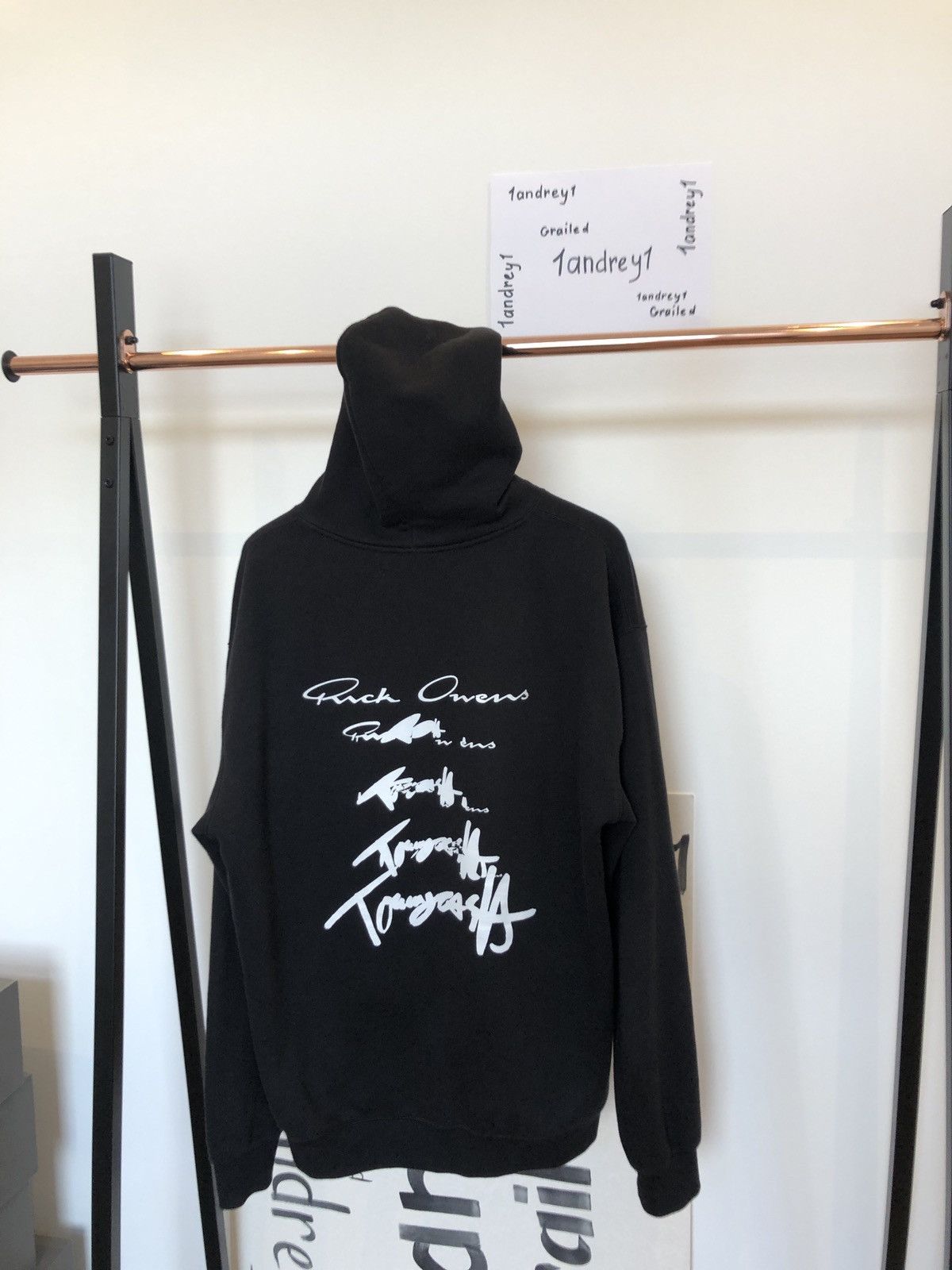 Rick Owens x Tommy Cash hoodie 💸