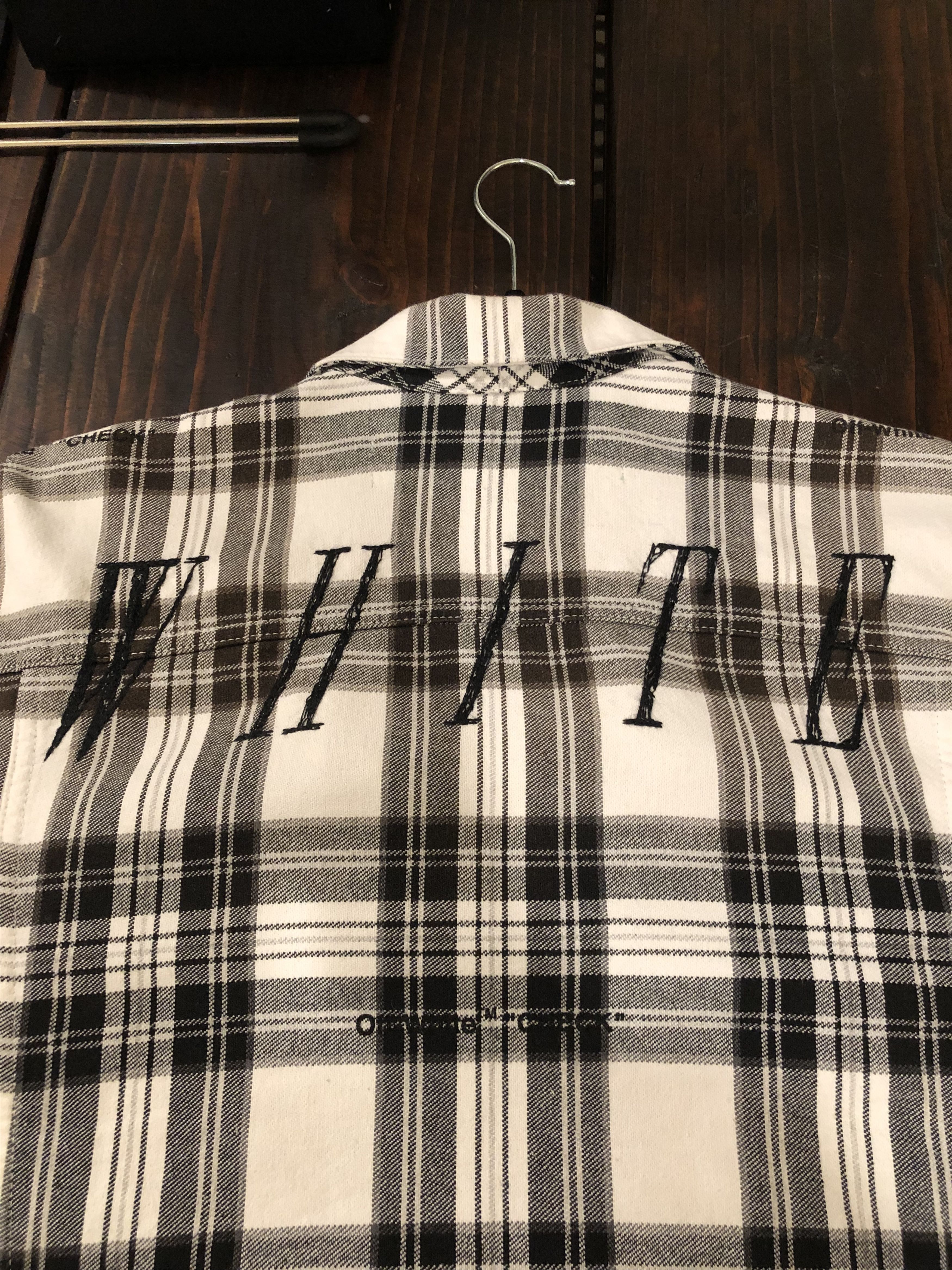 Off-White Rare Off-White Button Up Flannel Size US S / EU 44-46 / 1 - 9 Thumbnail