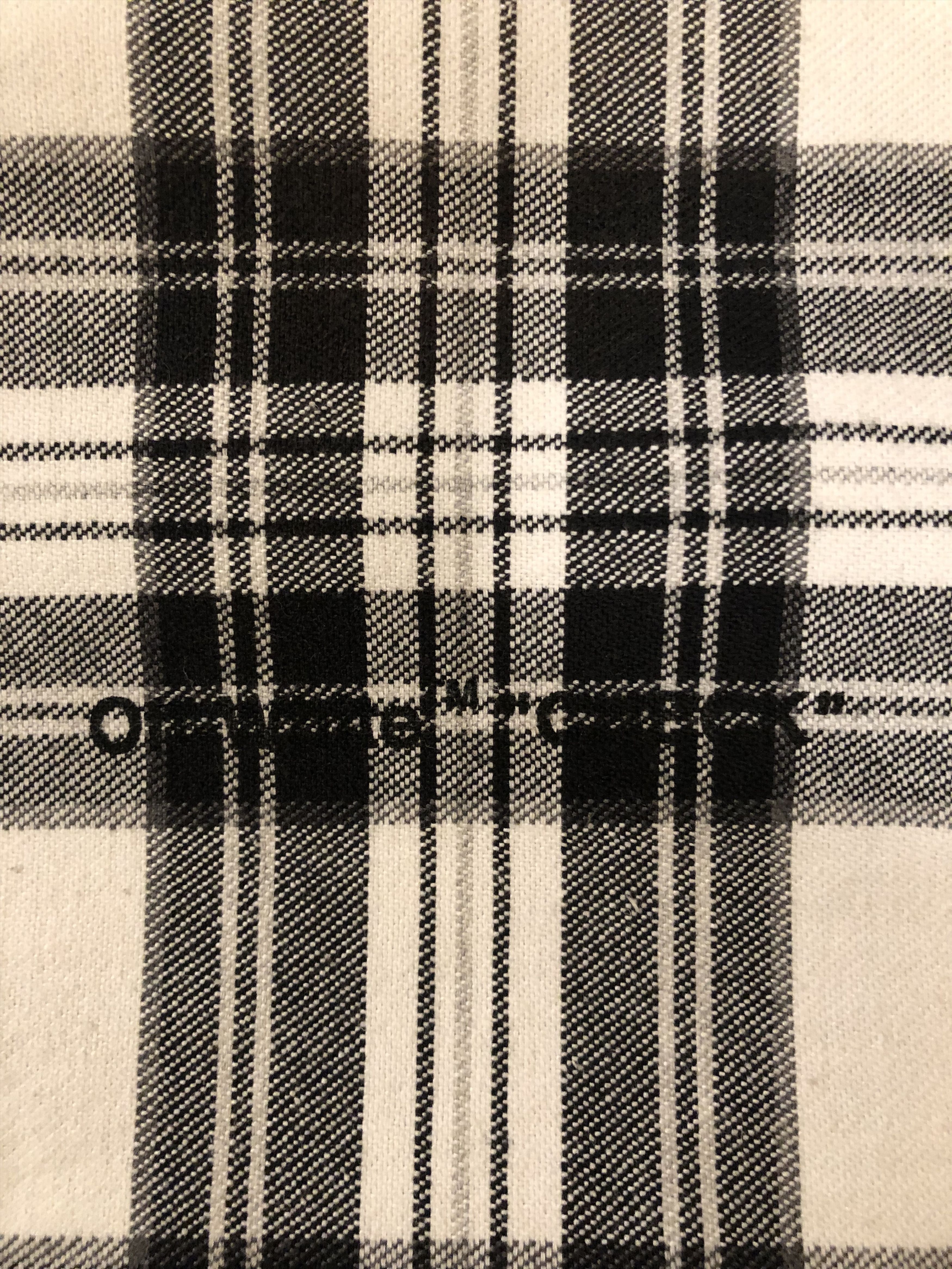 Off-White Rare Off-White Button Up Flannel Size US S / EU 44-46 / 1 - 8 Thumbnail