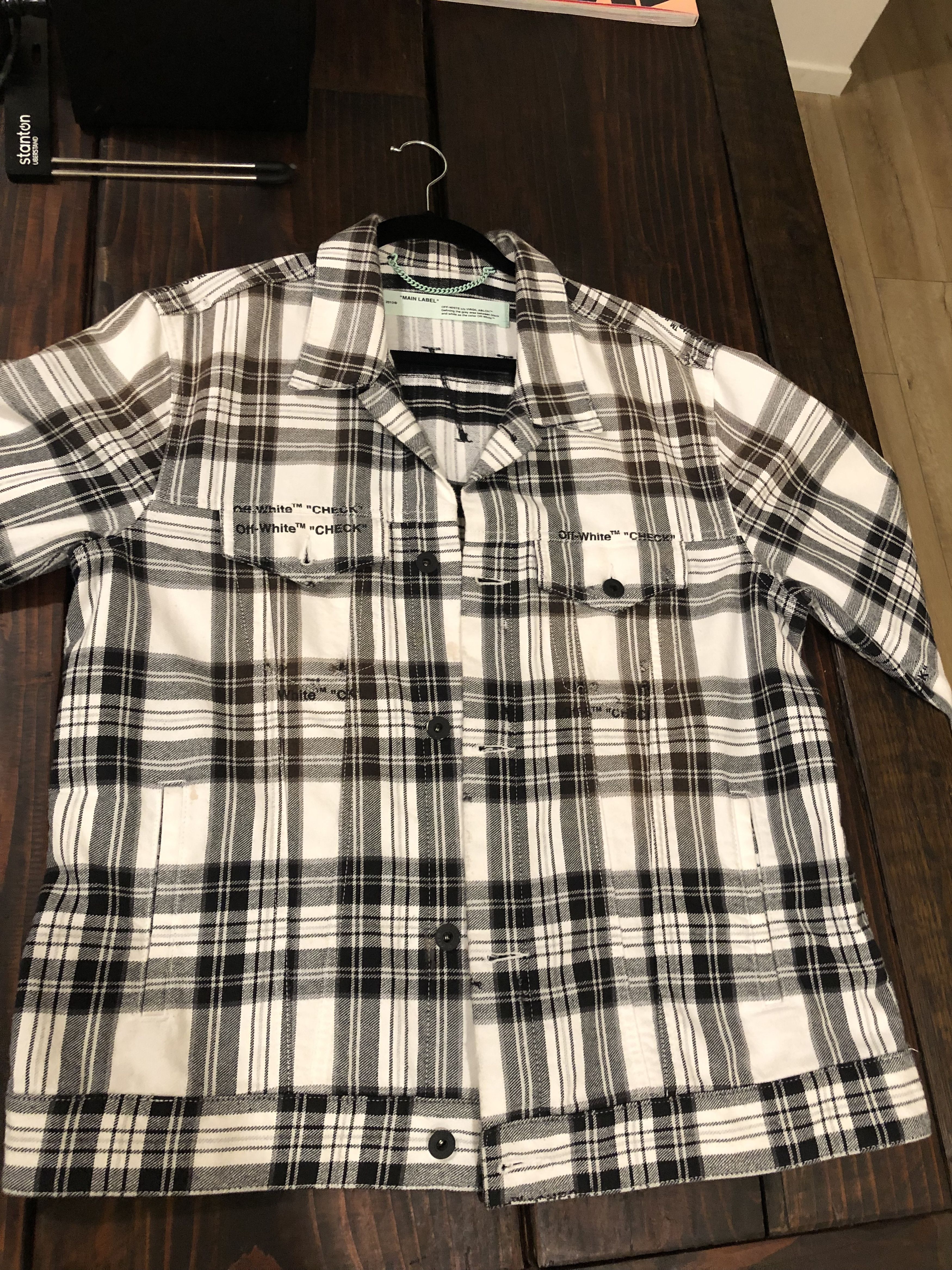 Off-White Rare Off-White Button Up Flannel Size US S / EU 44-46 / 1 - 2 Thumbnail