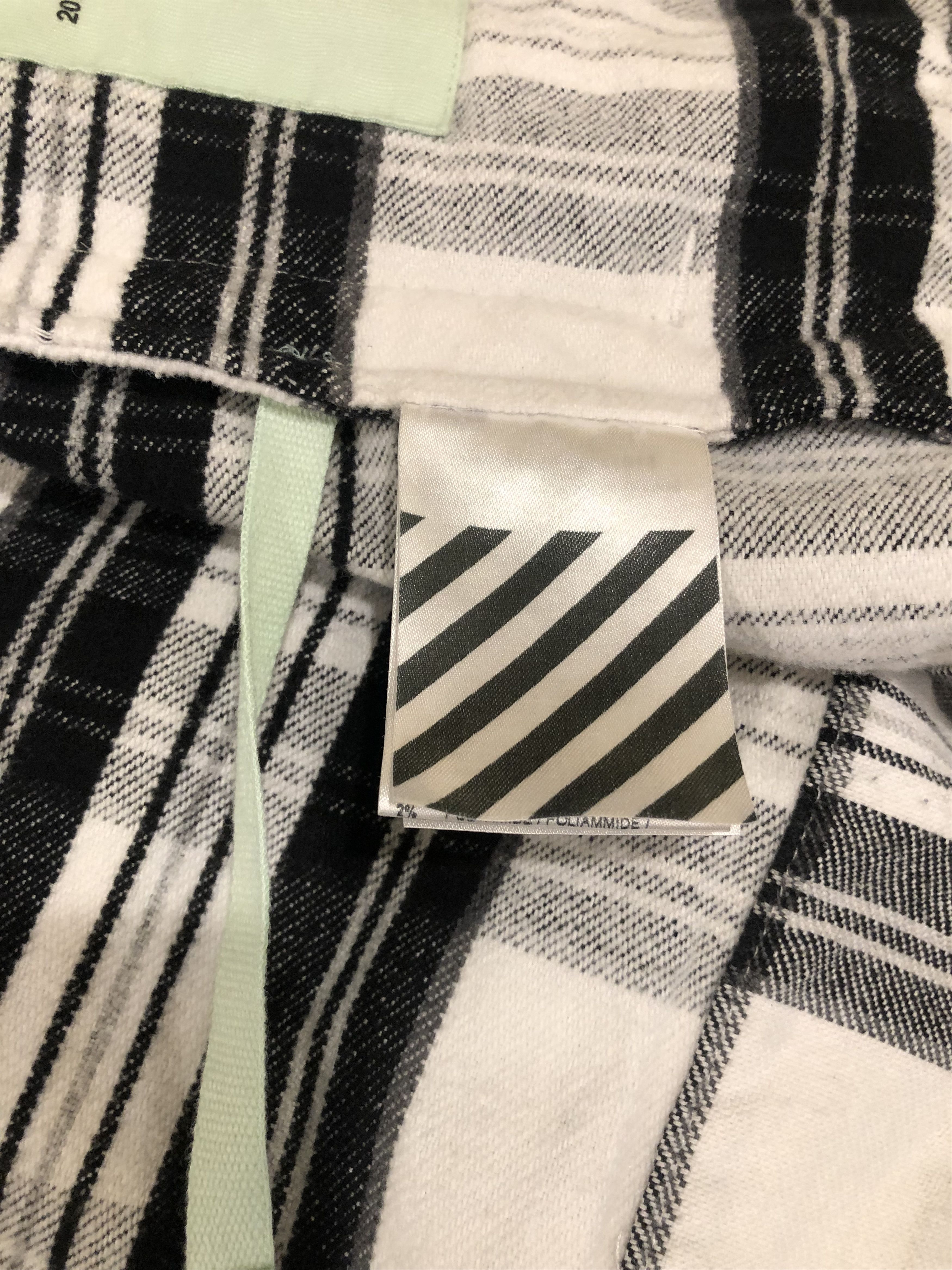 Off-White Rare Off-White Button Up Flannel Size US S / EU 44-46 / 1 - 12 Thumbnail