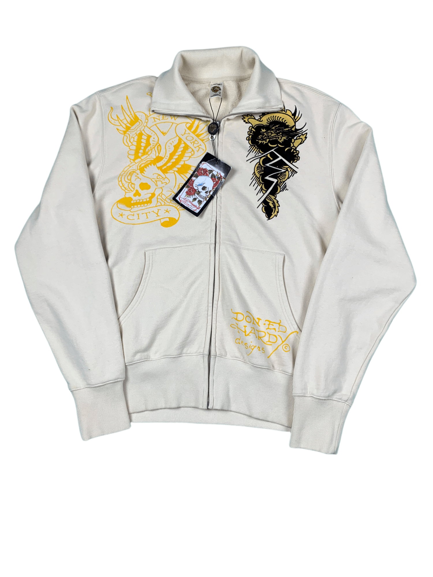 Christian Audigier Ed Hardy Sweatshirt Zip Size US M / EU 48-50 / 2 - 1 Thumbnail