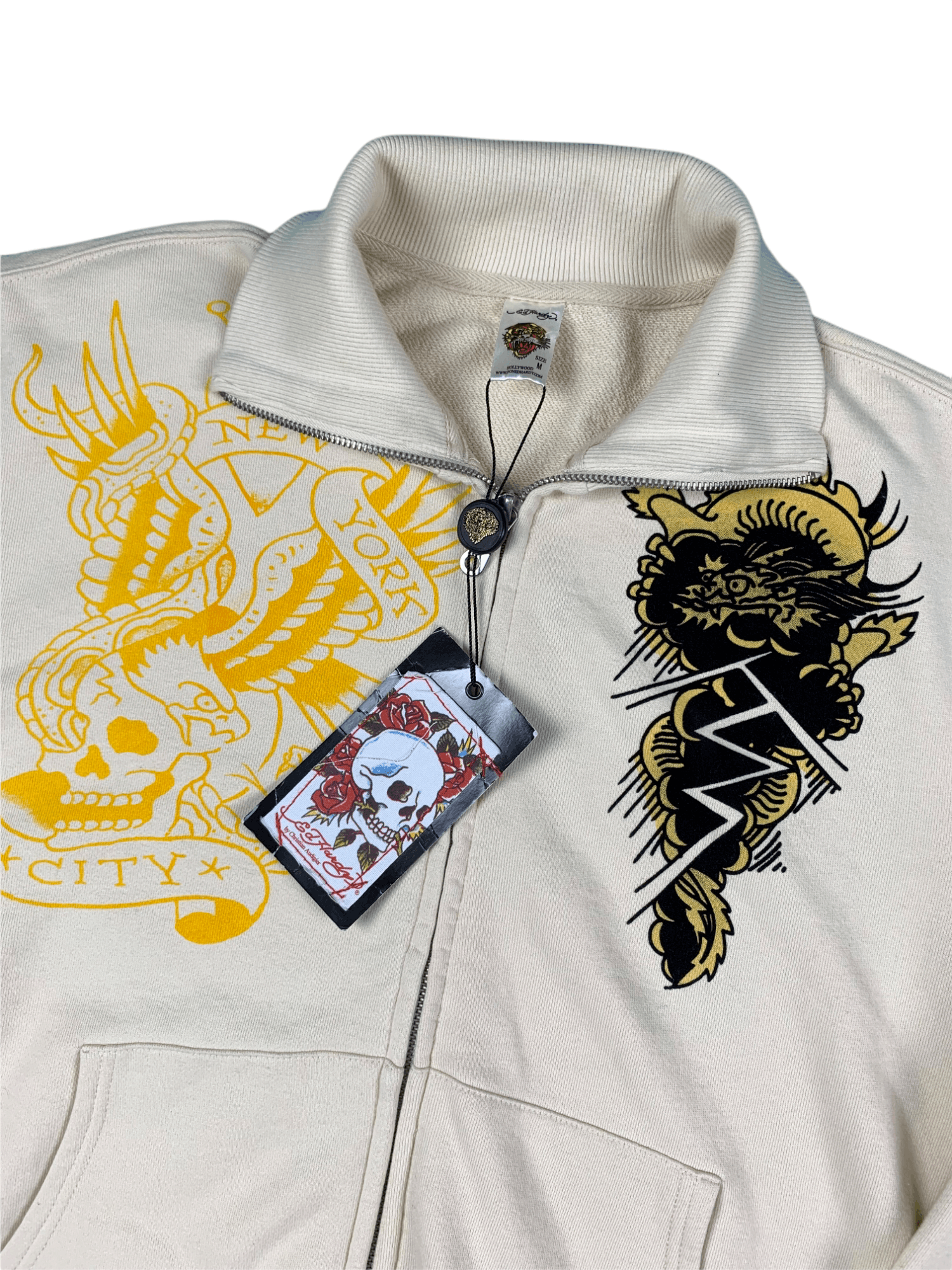 Christian Audigier Ed Hardy Sweatshirt Zip Size US M / EU 48-50 / 2 - 6 Thumbnail