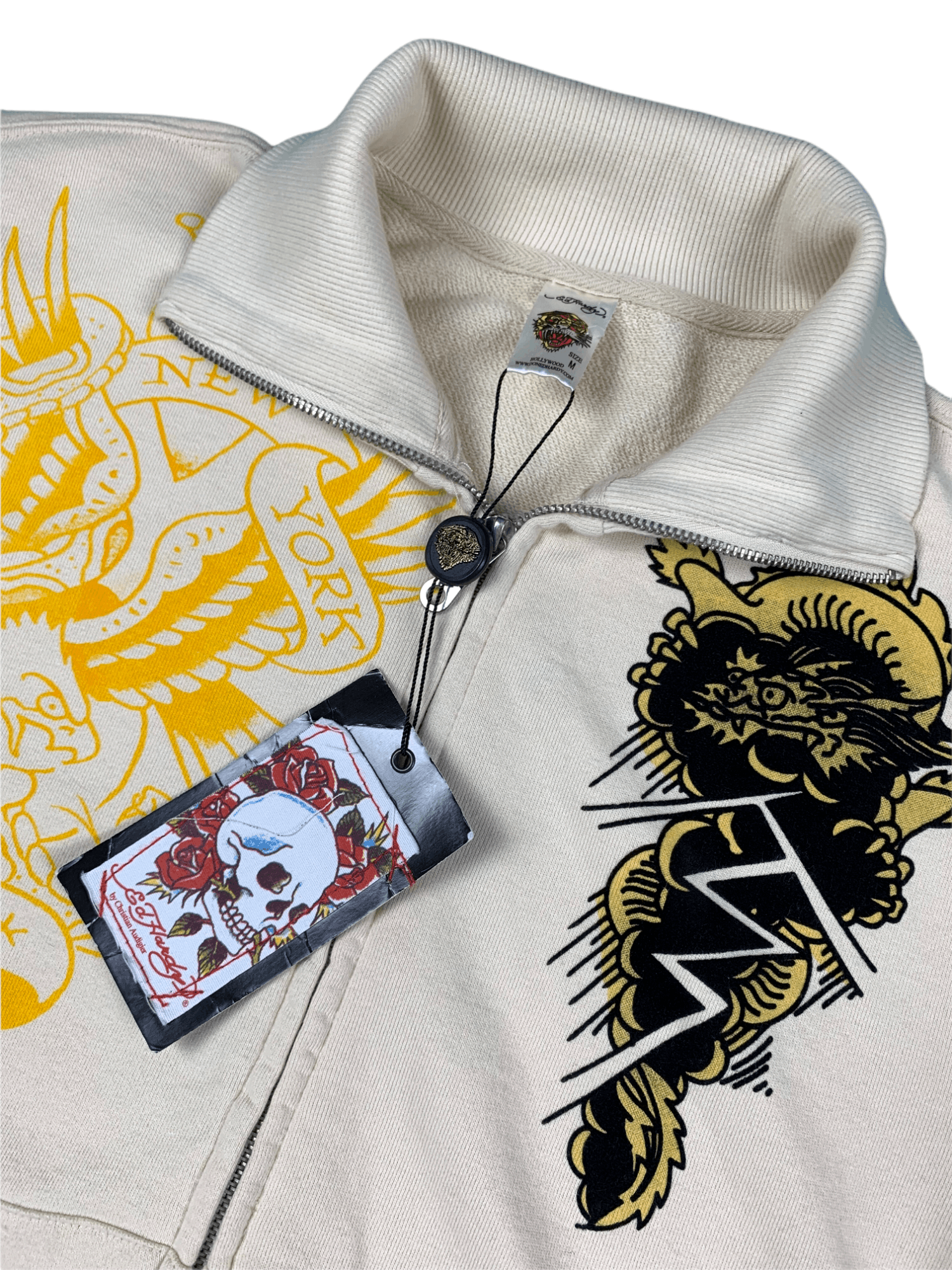 Christian Audigier Ed Hardy Sweatshirt Zip Size US M / EU 48-50 / 2 - 4 Thumbnail