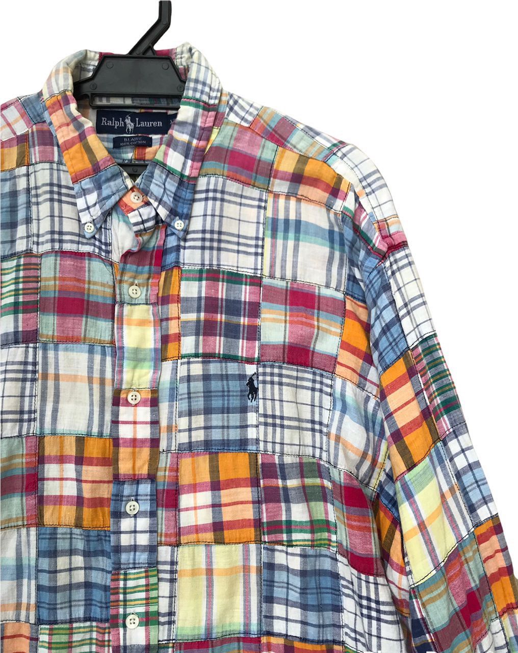 Polo Ralph Lauren Vintage Polo Ralph Lauren Patchwork Button Ups Shirt Size US XL / EU 56 / 4 - 4 Thumbnail