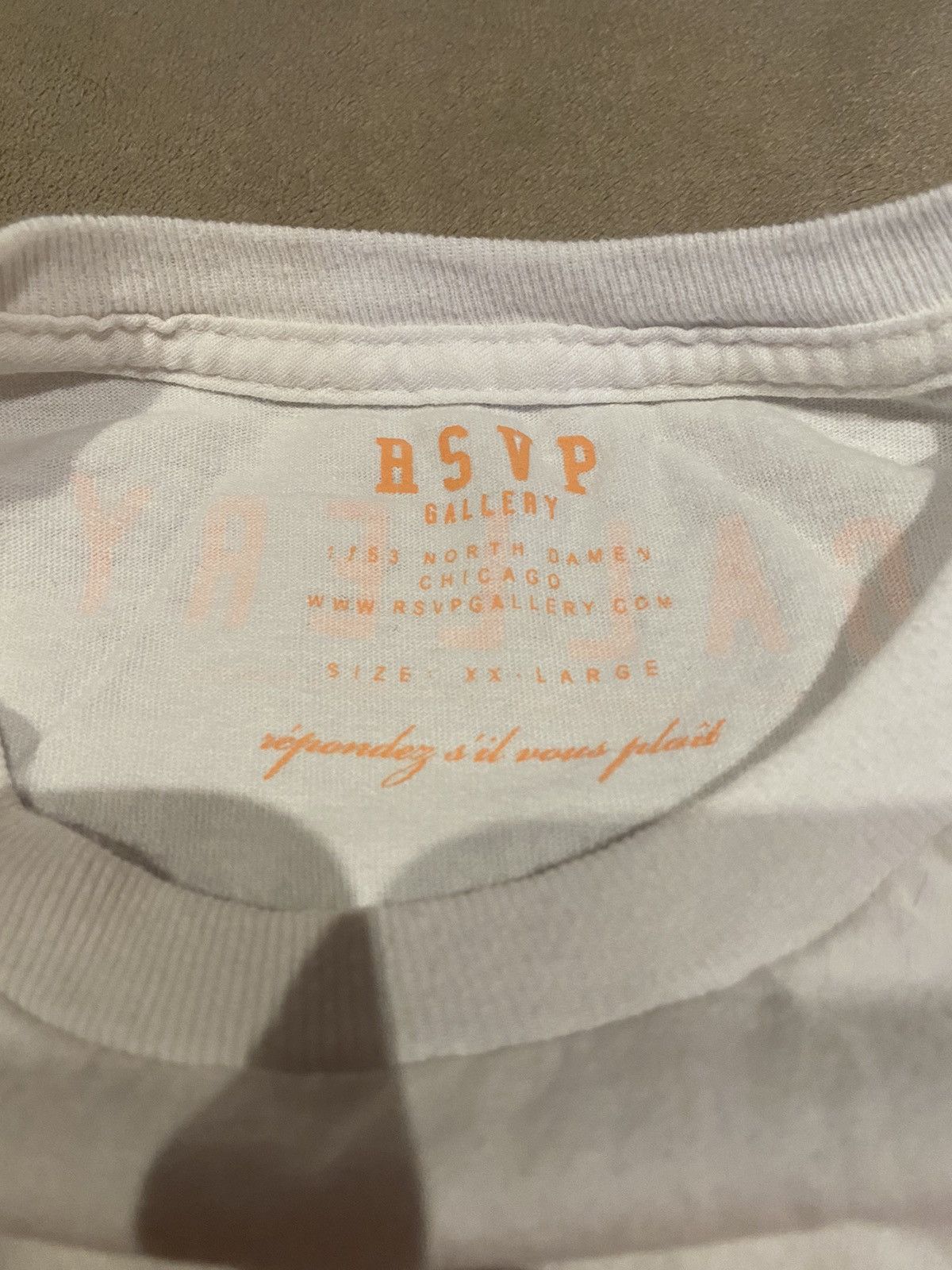 Rsvp Gallery RSVP Gallery White T-Shirt 2014 Size XL Size US XL / EU 56 / 4 - 7 Thumbnail