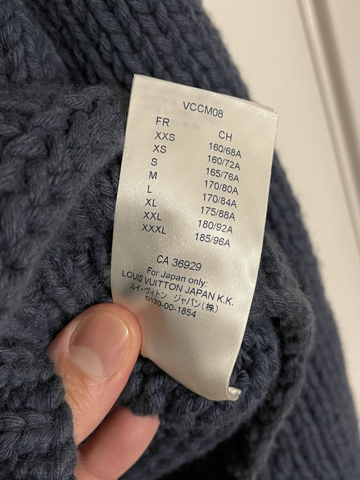 Louis Vuitton SS21 Knit trucker jacket (Virgil’s second SS show) Size US L / EU 52-54 / 3 - 7 Thumbnail