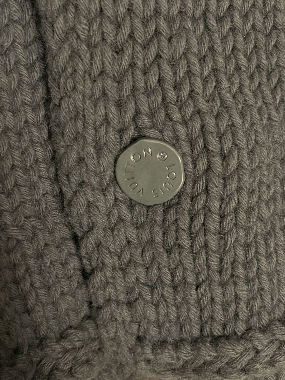 Louis Vuitton SS21 Knit trucker jacket (Virgil’s second SS show) Size US L / EU 52-54 / 3 - 9 Thumbnail