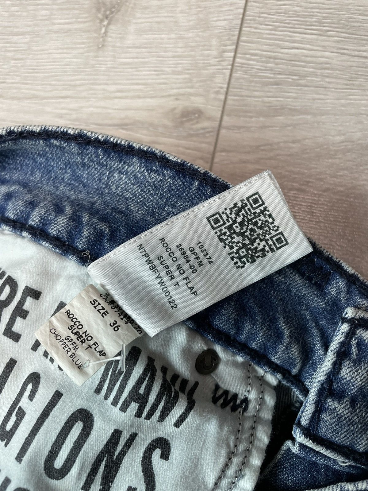 True Religion × Vintage True Religion Cool Distressed Vintage Jeans Size US 36 / EU 52 - 16 Thumbnail
