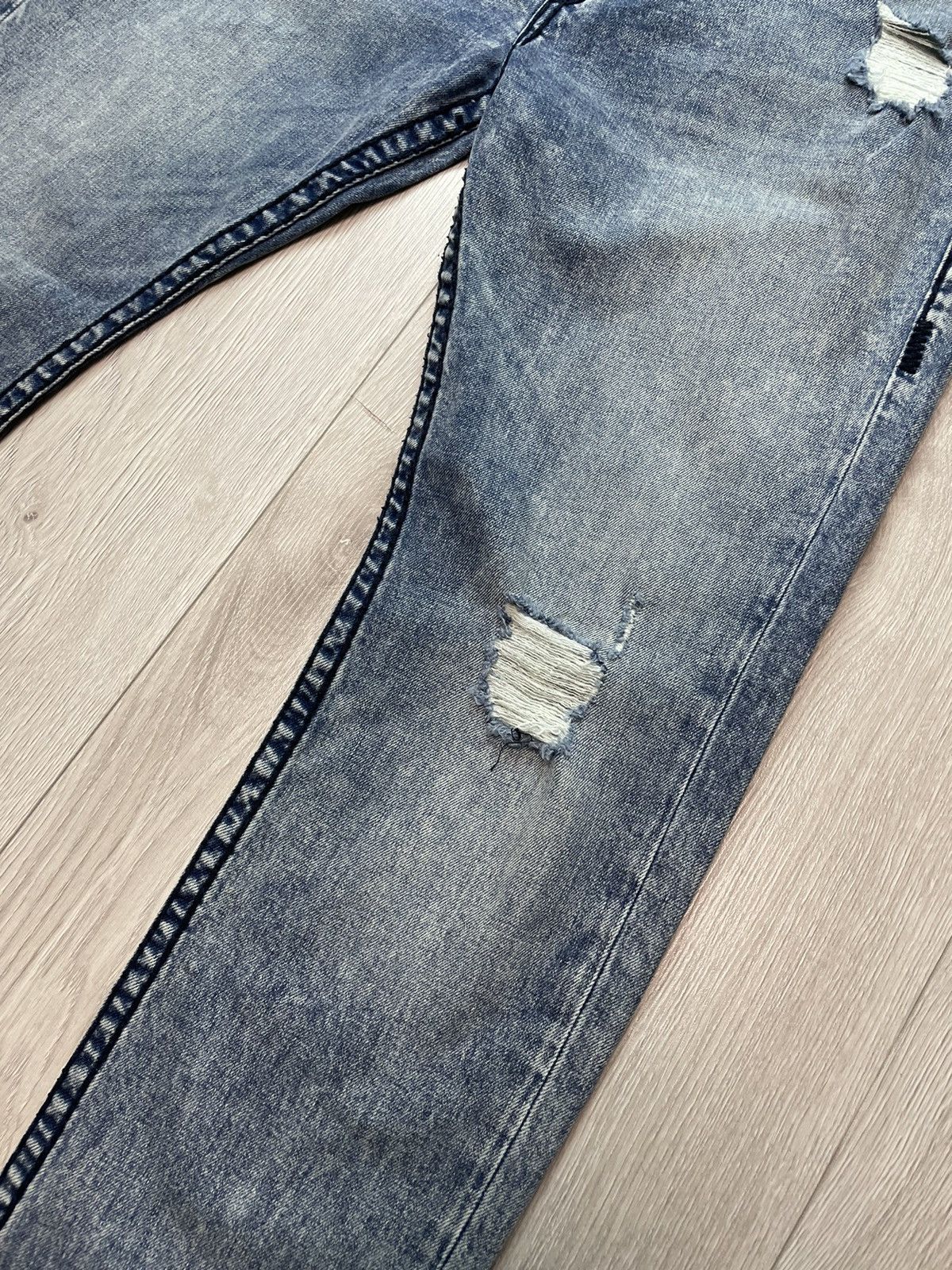 True Religion × Vintage True Religion Cool Distressed Vintage Jeans Size US 36 / EU 52 - 8 Thumbnail