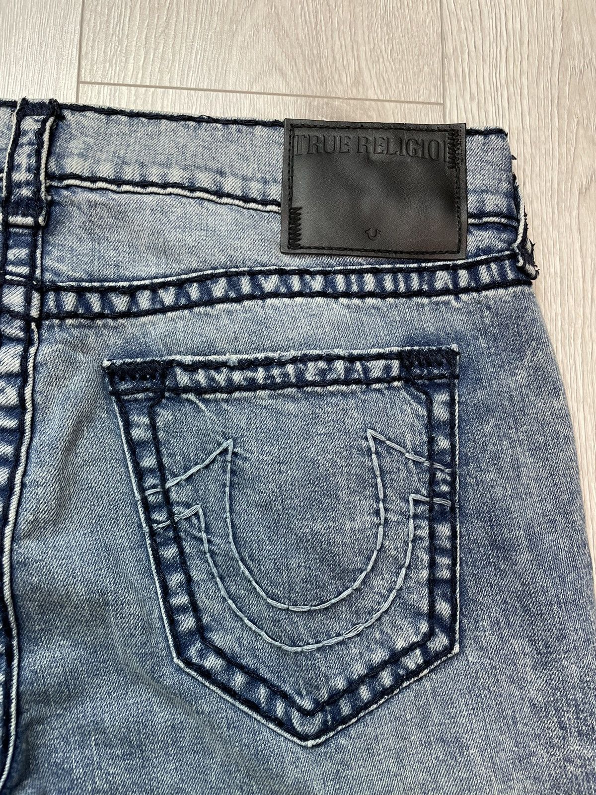 True Religion × Vintage True Religion Cool Distressed Vintage Jeans Size US 36 / EU 52 - 4 Thumbnail