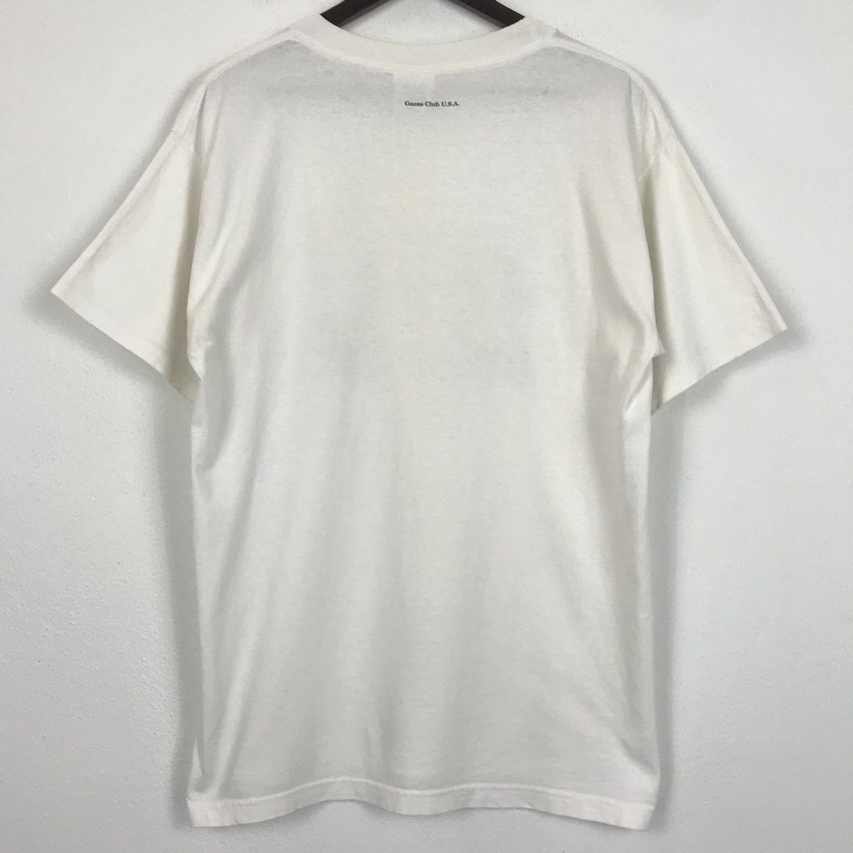 Guess 💣OFFER Vtg GUESS CLUB USA Design T-shirt Size US M / EU 48-50 / 2 - 3 Thumbnail