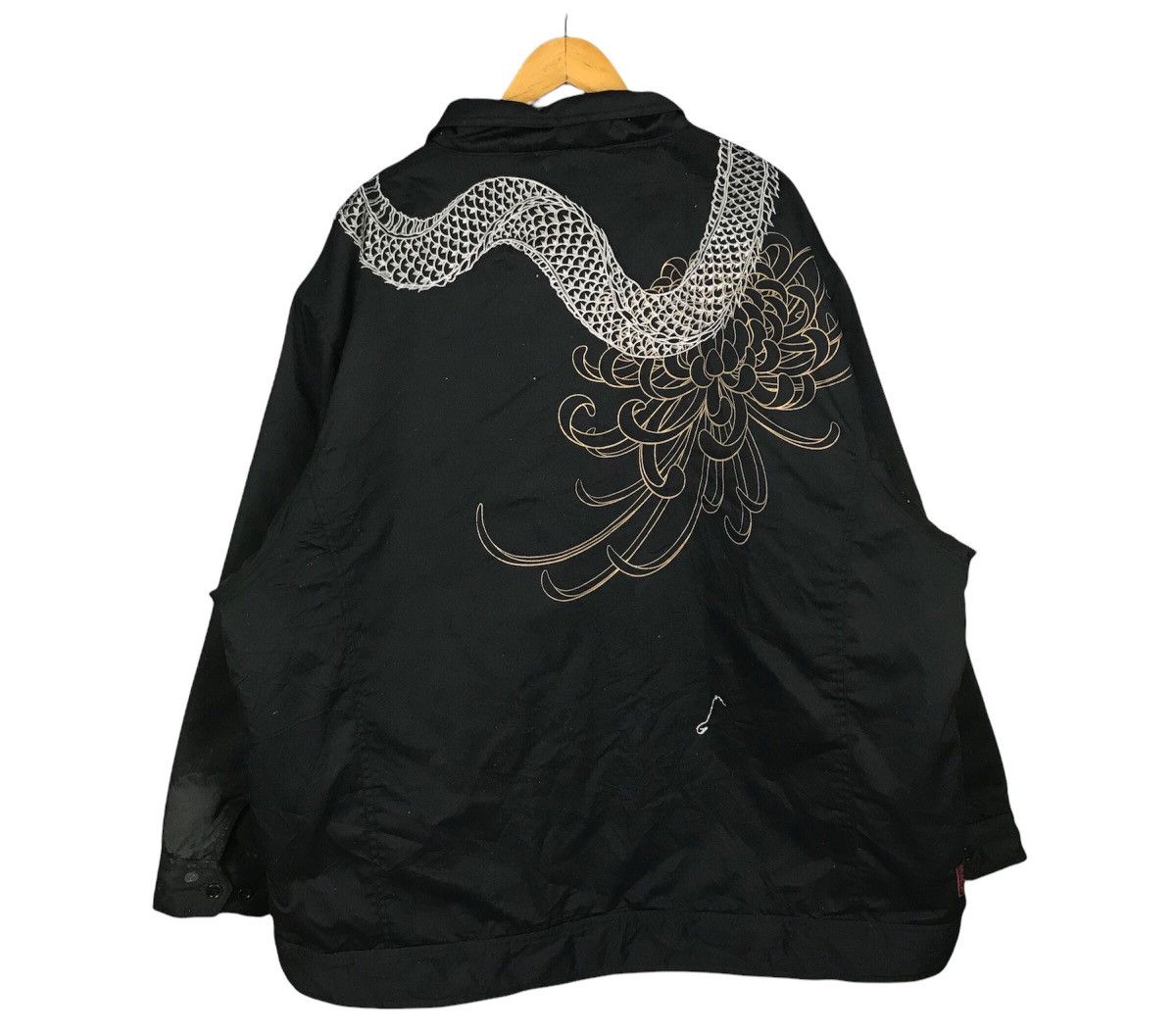 Japanese Brand Karakuri Tamashi Sukajan Dragon Jacket Size US L / EU 52-54 / 3 - 6 Thumbnail