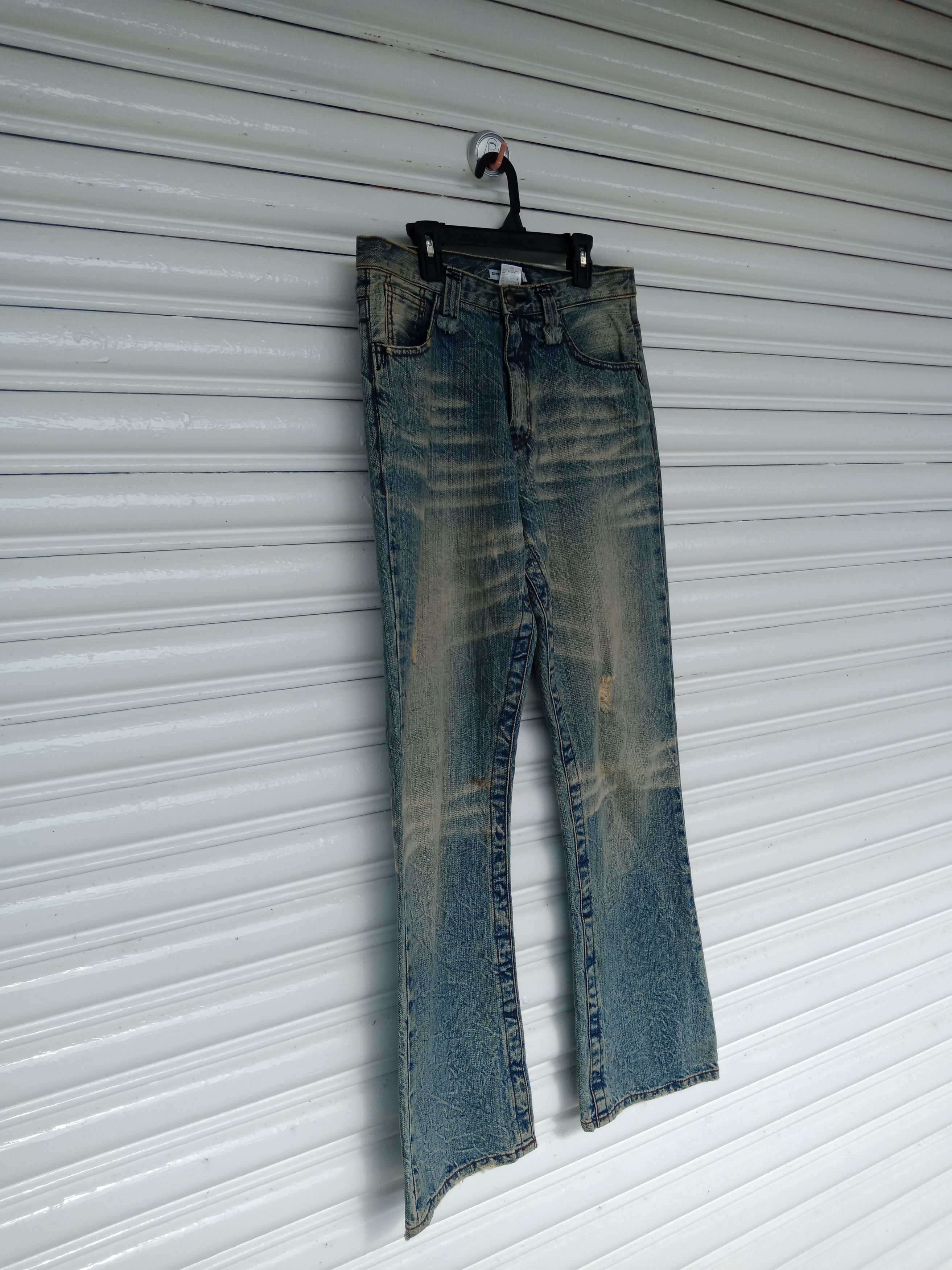 semanticdesign Six Star Exclusive Bootcut Distressed Mudwash Size US 31 - 4 Thumbnail