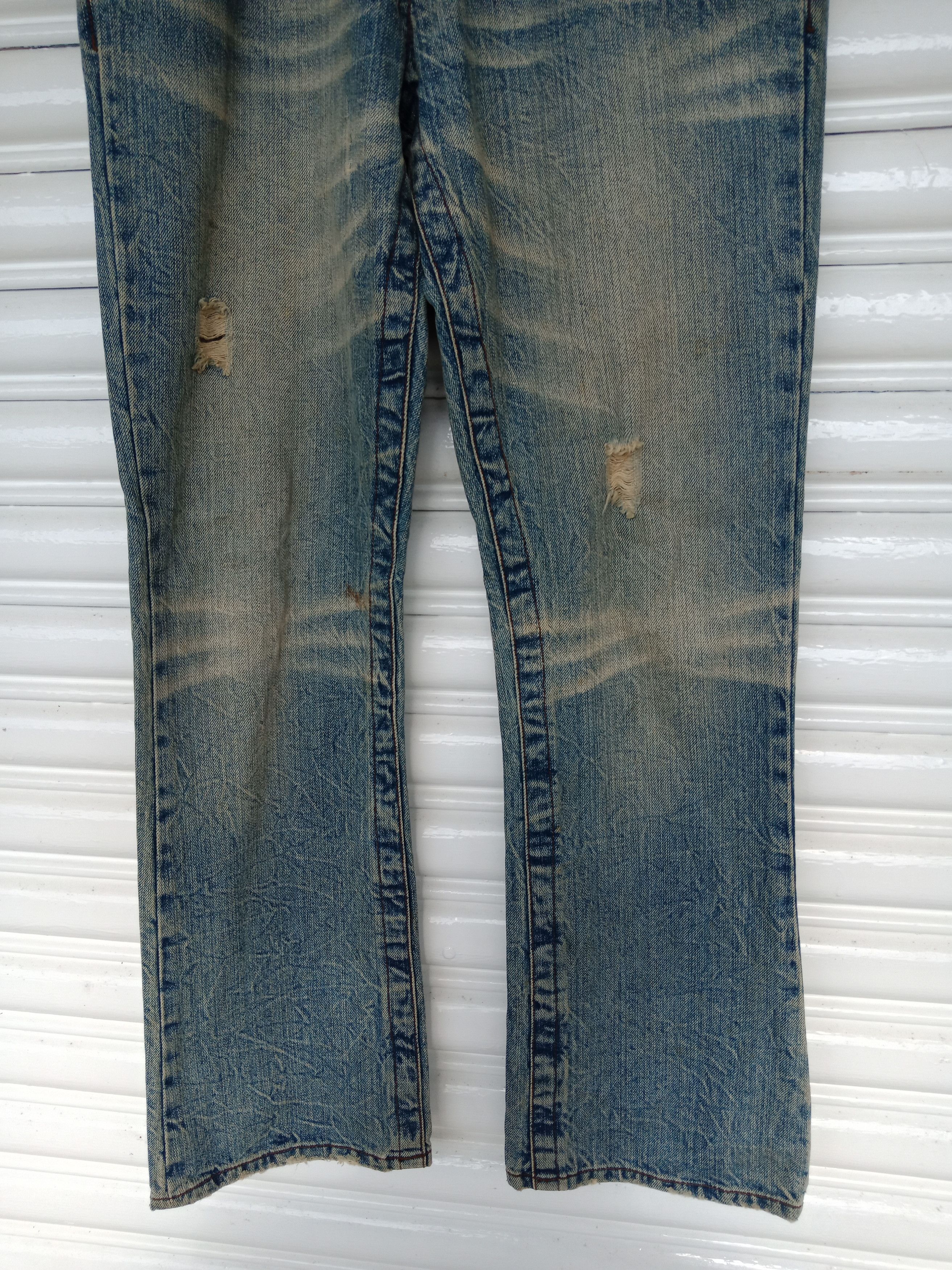 semanticdesign Six Star Exclusive Bootcut Distressed Mudwash Size US 31 - 6 Thumbnail