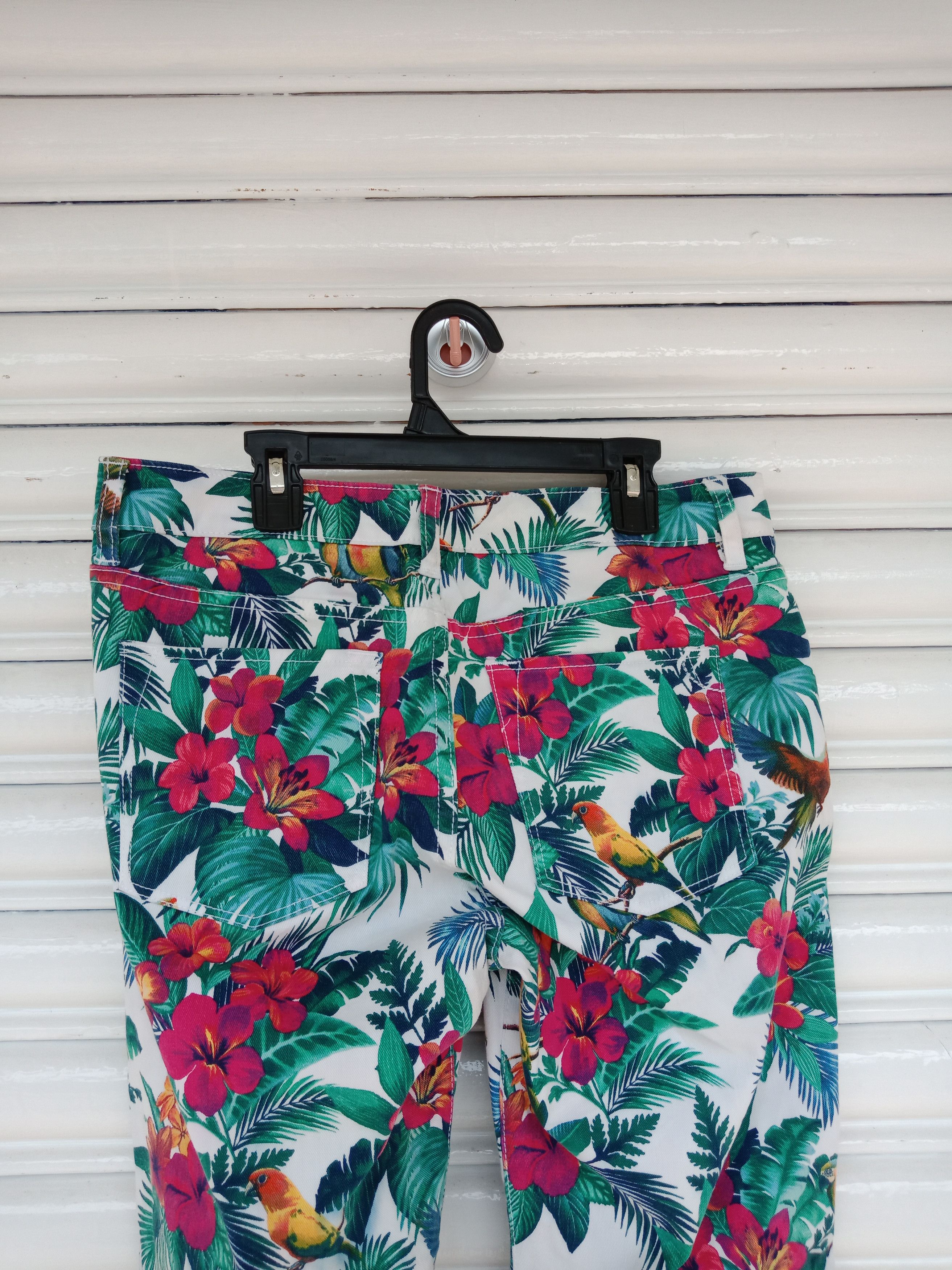 Tommy Bahama Tommy Bahama Monogram Parrots Skinny Strechable Size US 32 / EU 48 - 7 Thumbnail