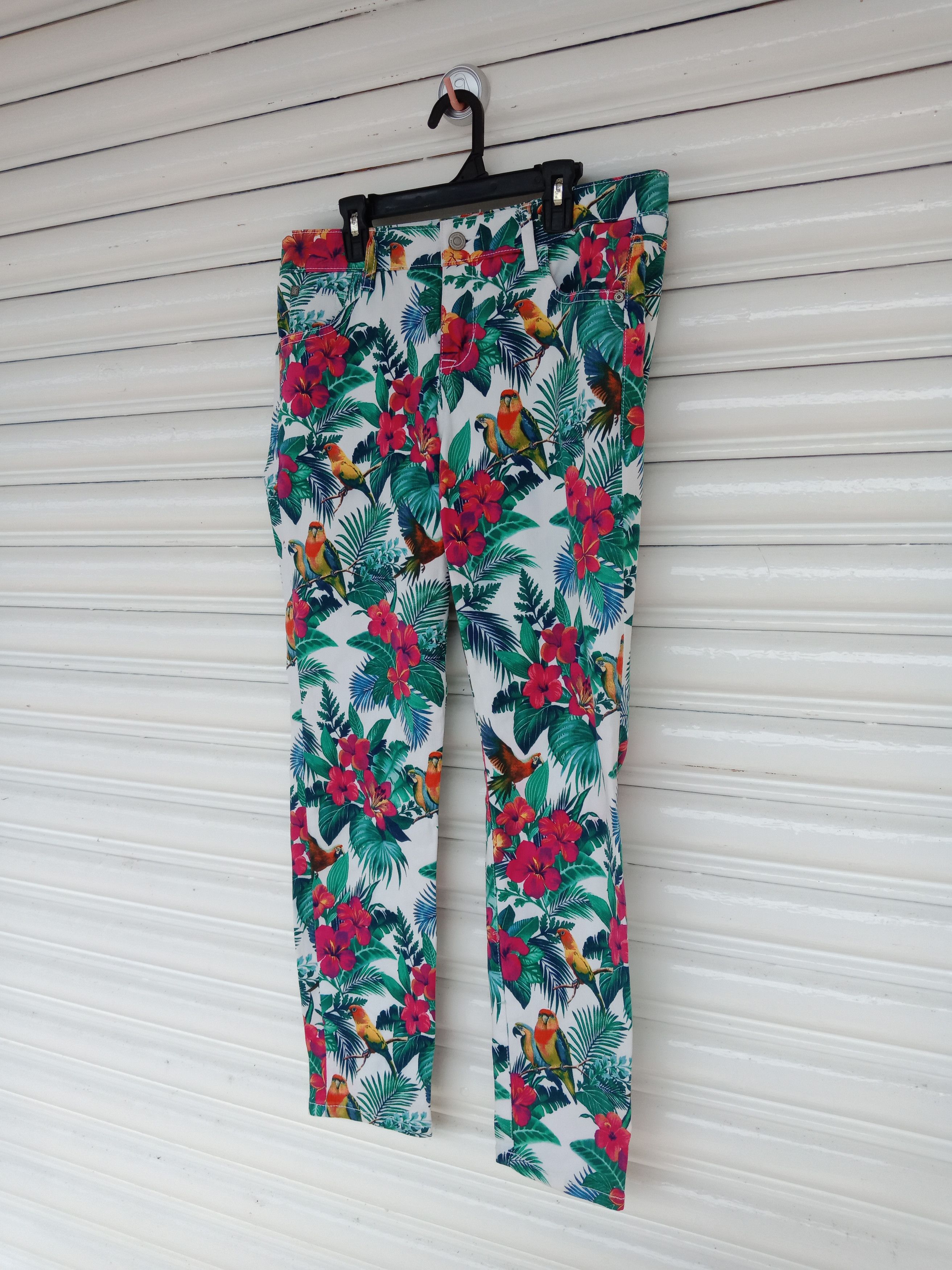 Tommy Bahama Tommy Bahama Monogram Parrots Skinny Strechable Size US 32 / EU 48 - 3 Thumbnail