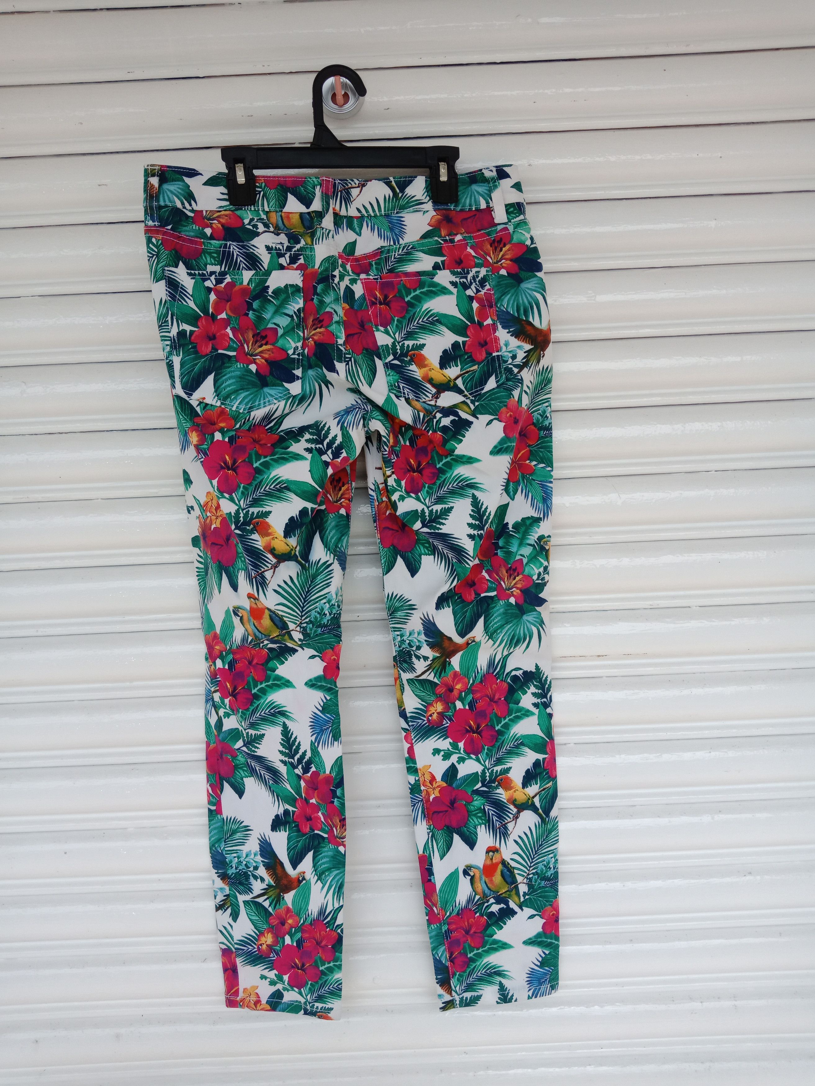 Tommy Bahama Tommy Bahama Monogram Parrots Skinny Strechable Size US 32 / EU 48 - 2 Thumbnail