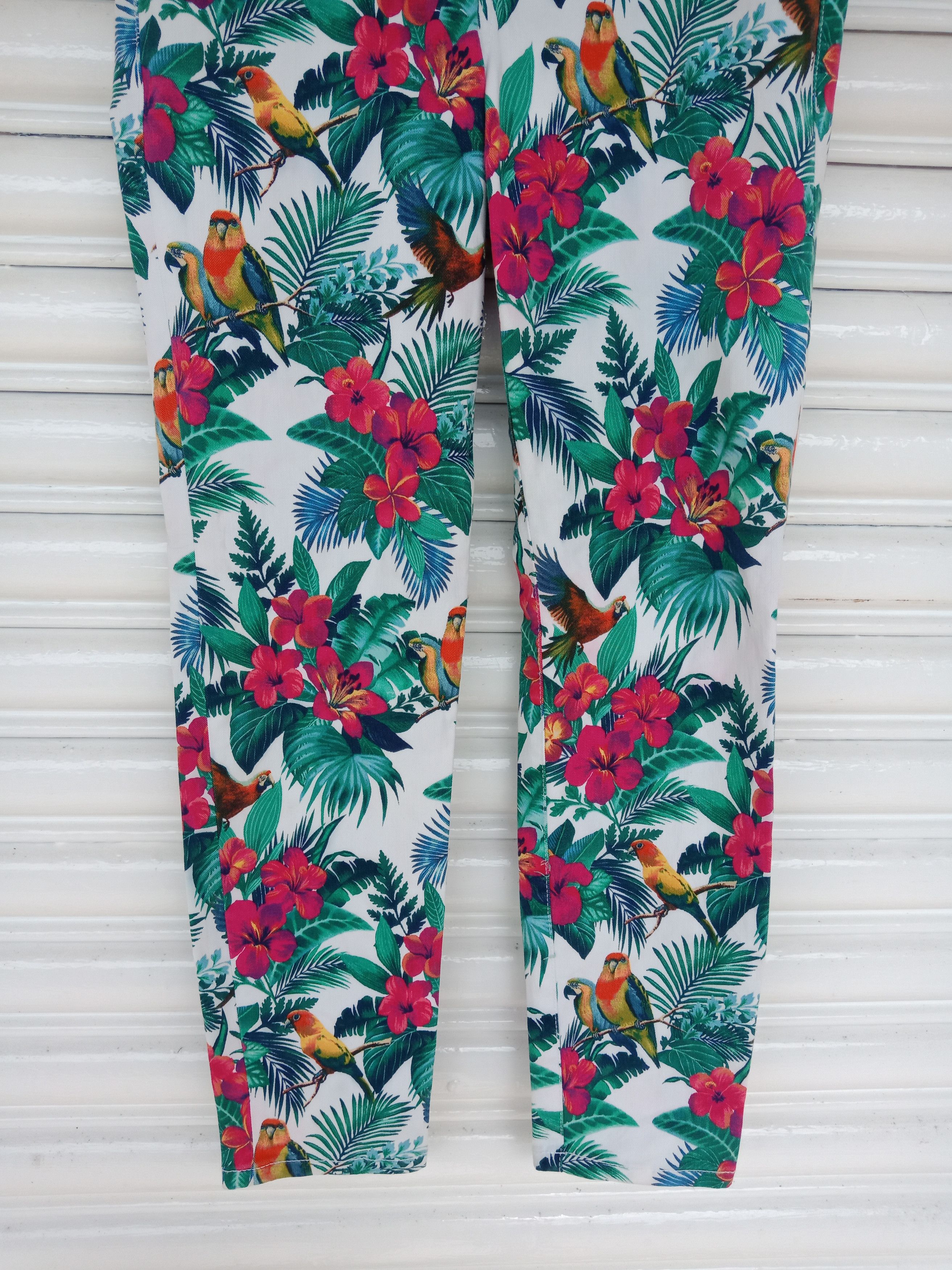 Tommy Bahama Tommy Bahama Monogram Parrots Skinny Strechable Size US 32 / EU 48 - 6 Thumbnail