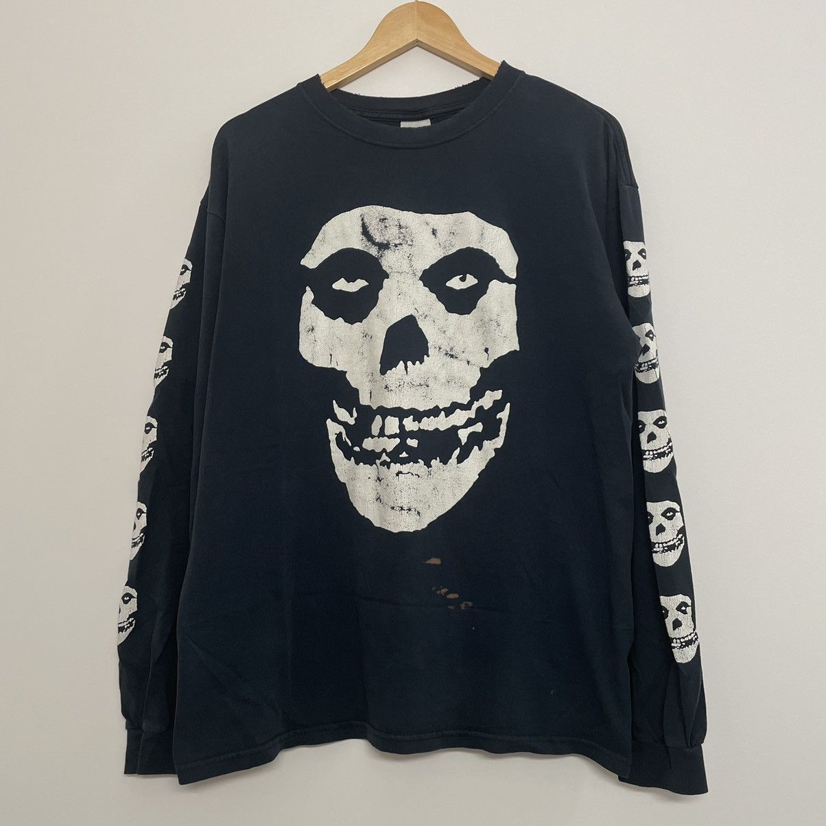 Vintage Vintage 90s Misfits Longsleeve Black Tshirt | Grailed