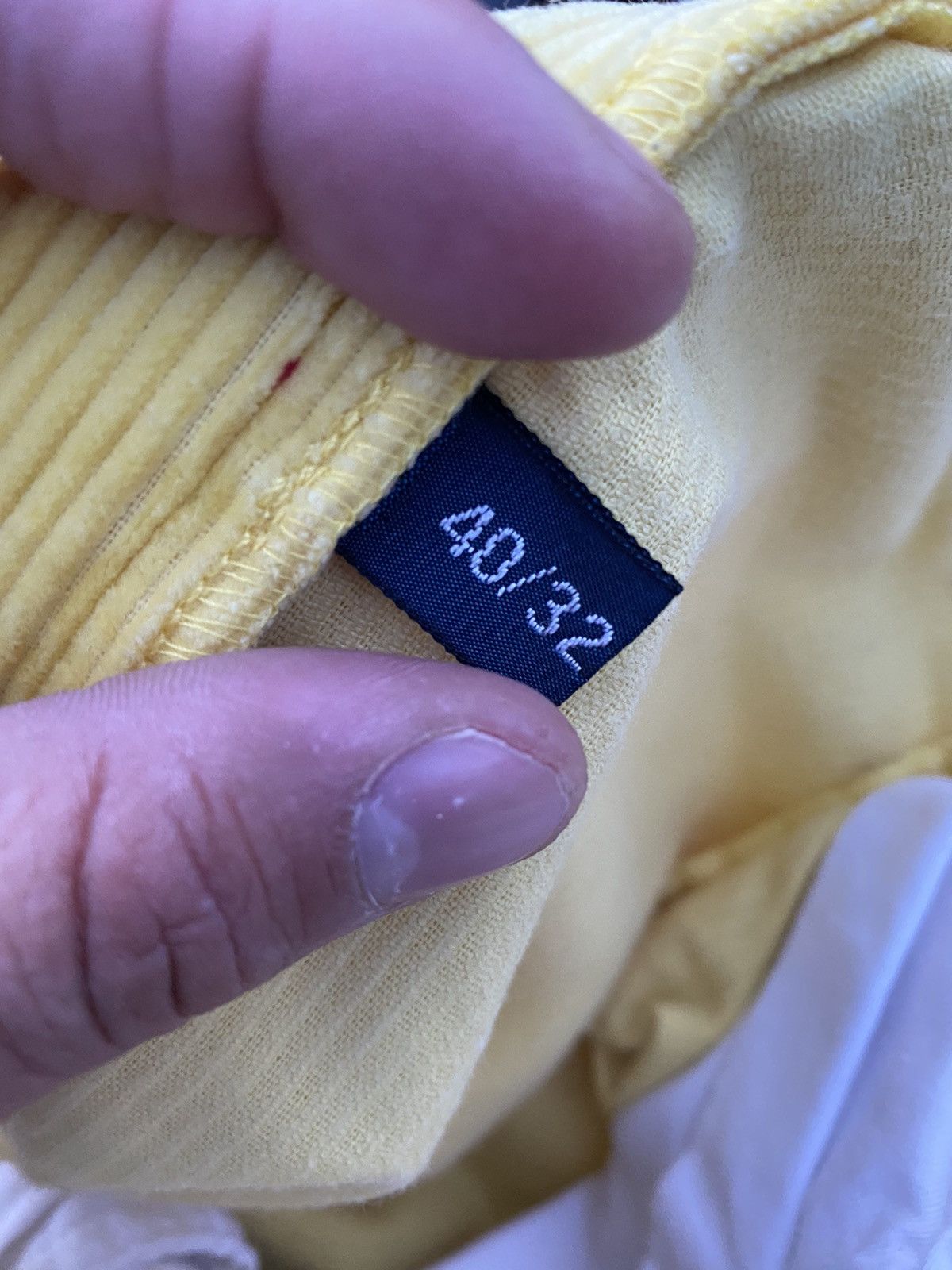 Polo Ralph Lauren Polo Ralph Lauren Yellow Corduroy Pants Size US 40 / EU 56 - 4 Preview