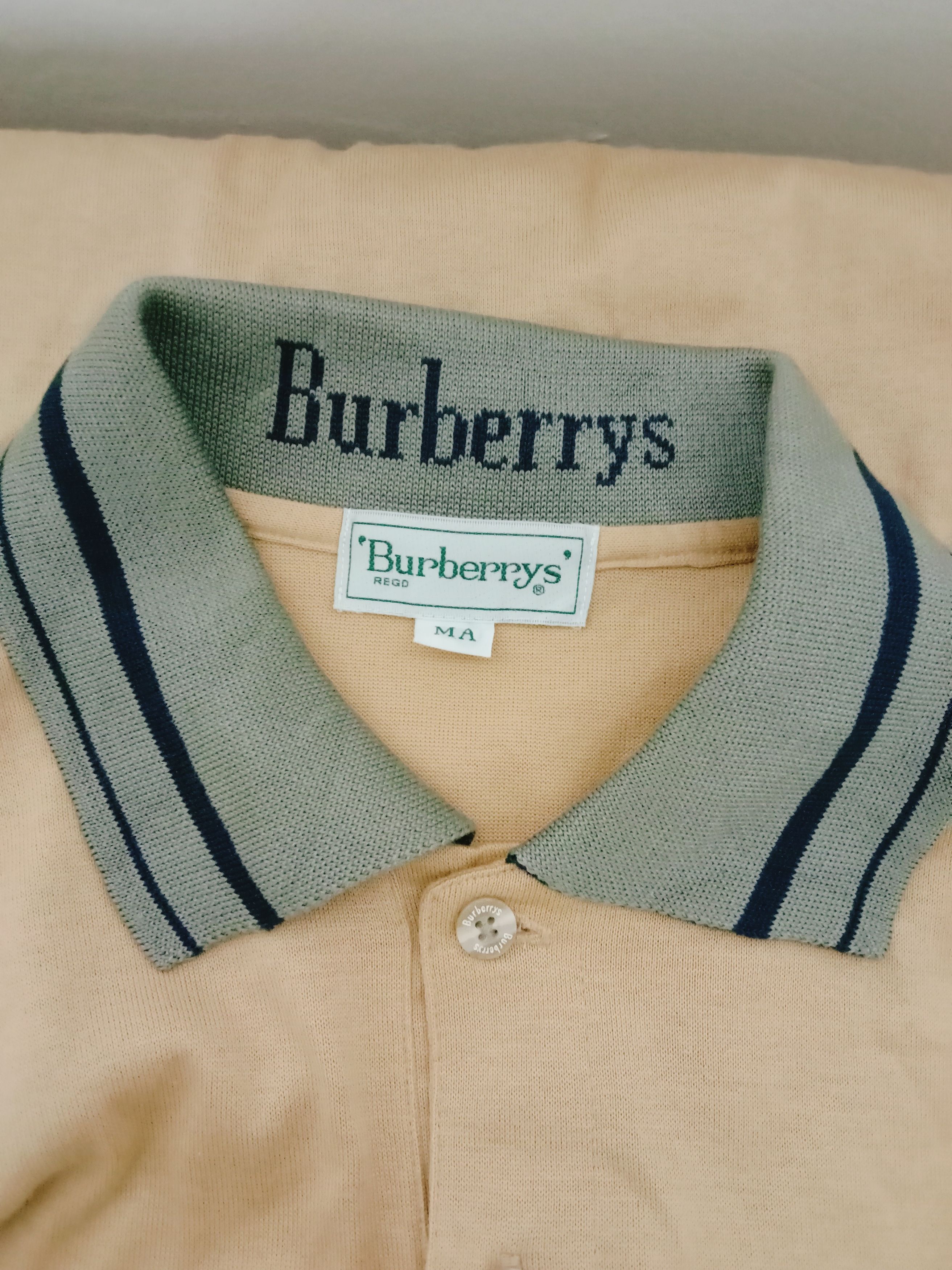 Burberry 🔥Authentic Vintage Burberry Longsleeve Made in Japan Size US M / EU 48-50 / 2 - 5 Thumbnail