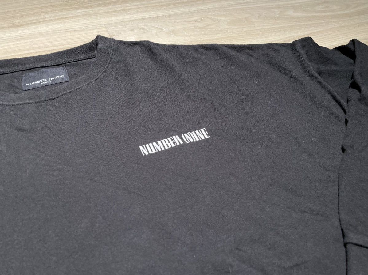 Number (N)ine Number (N)ine Large Back Logo Longsleeve Tee Size US XL / EU 56 / 4 - 6 Thumbnail