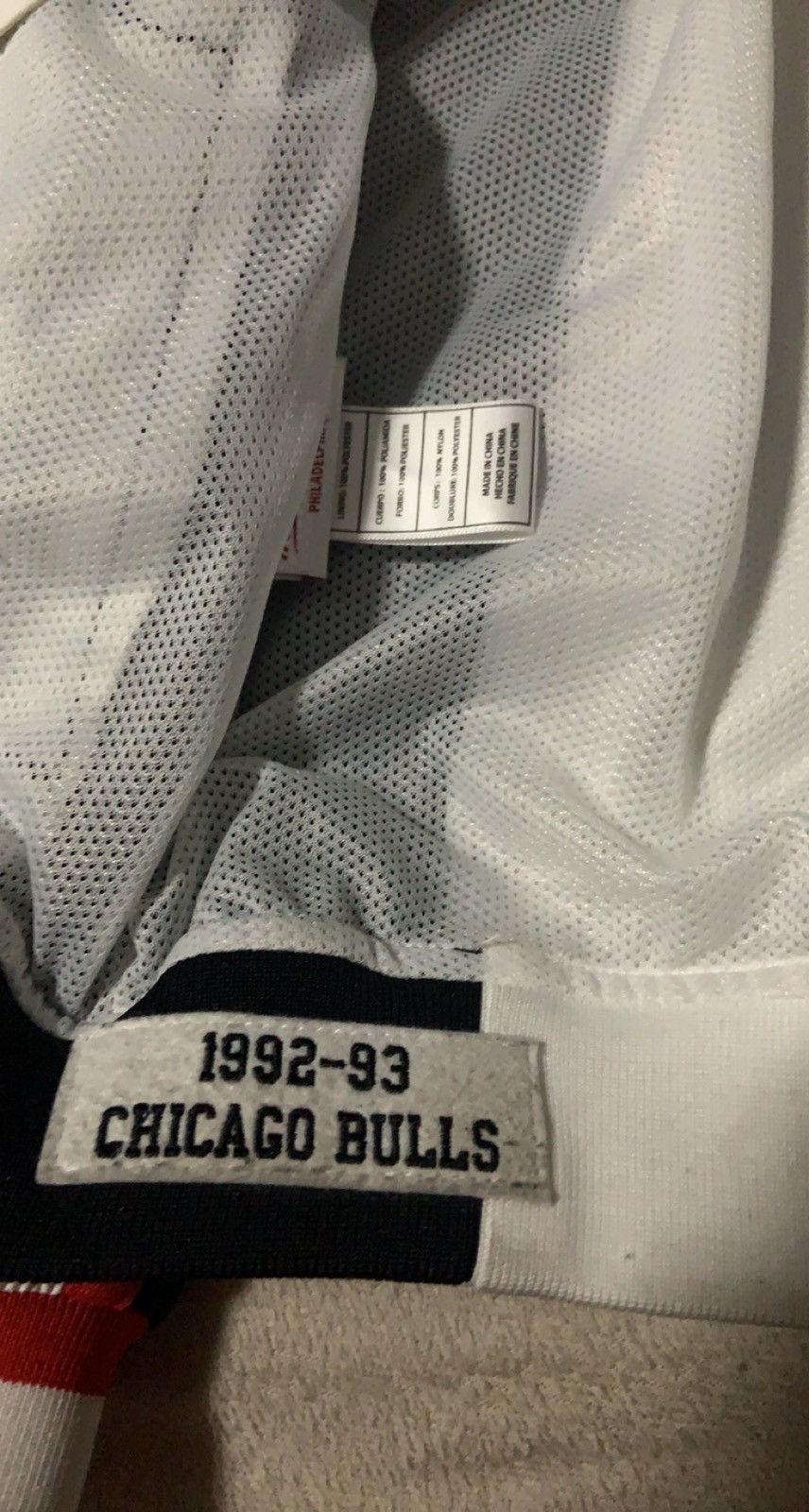 Mitchell & Ness Chicago Bulls Vintage 90’s Warm Up Jacket Size US M / EU 48-50 / 2 - 4 Thumbnail