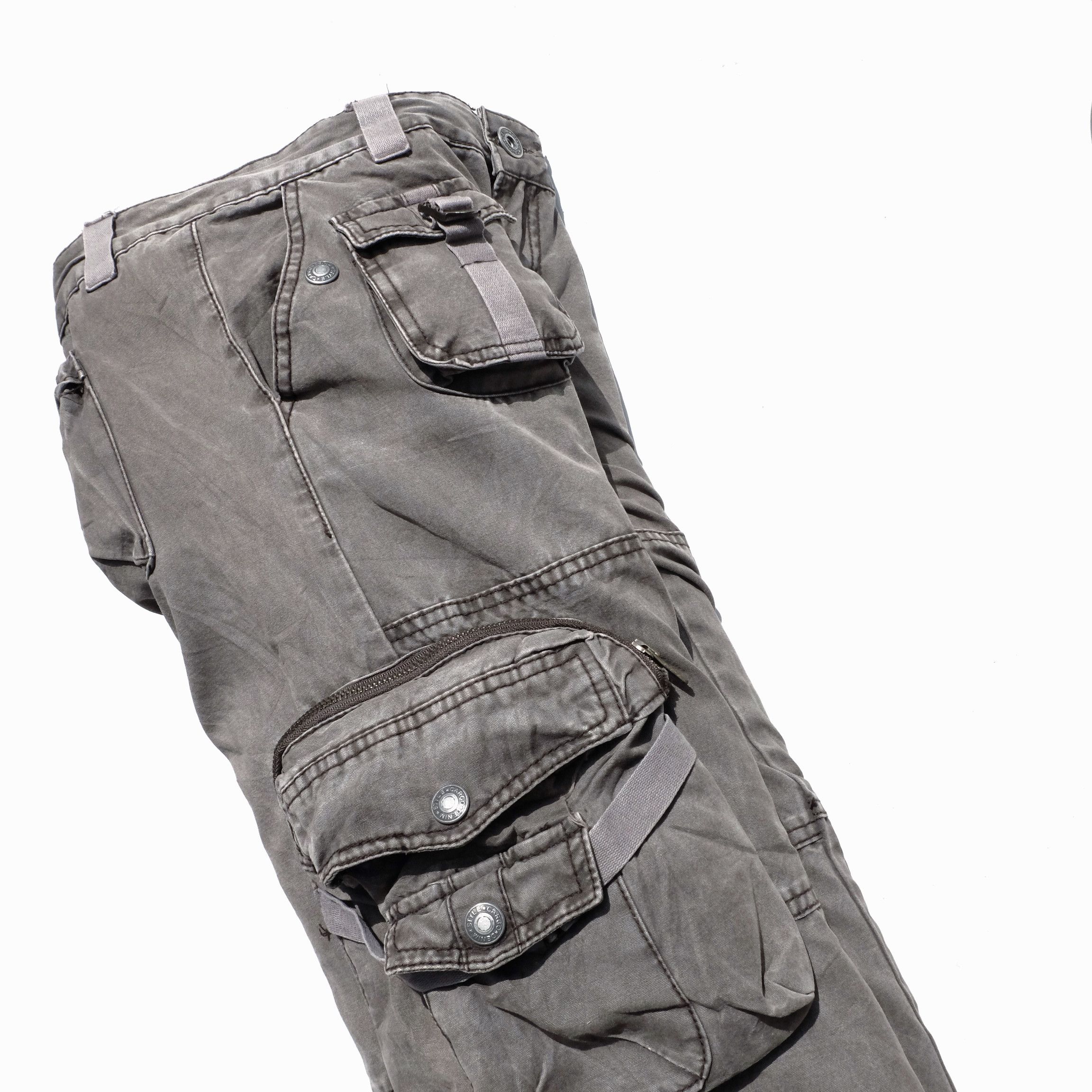 Japanese Brand Noname//gstar 3d multipocket cargo pants x bondage Size US 31 - 5 Thumbnail