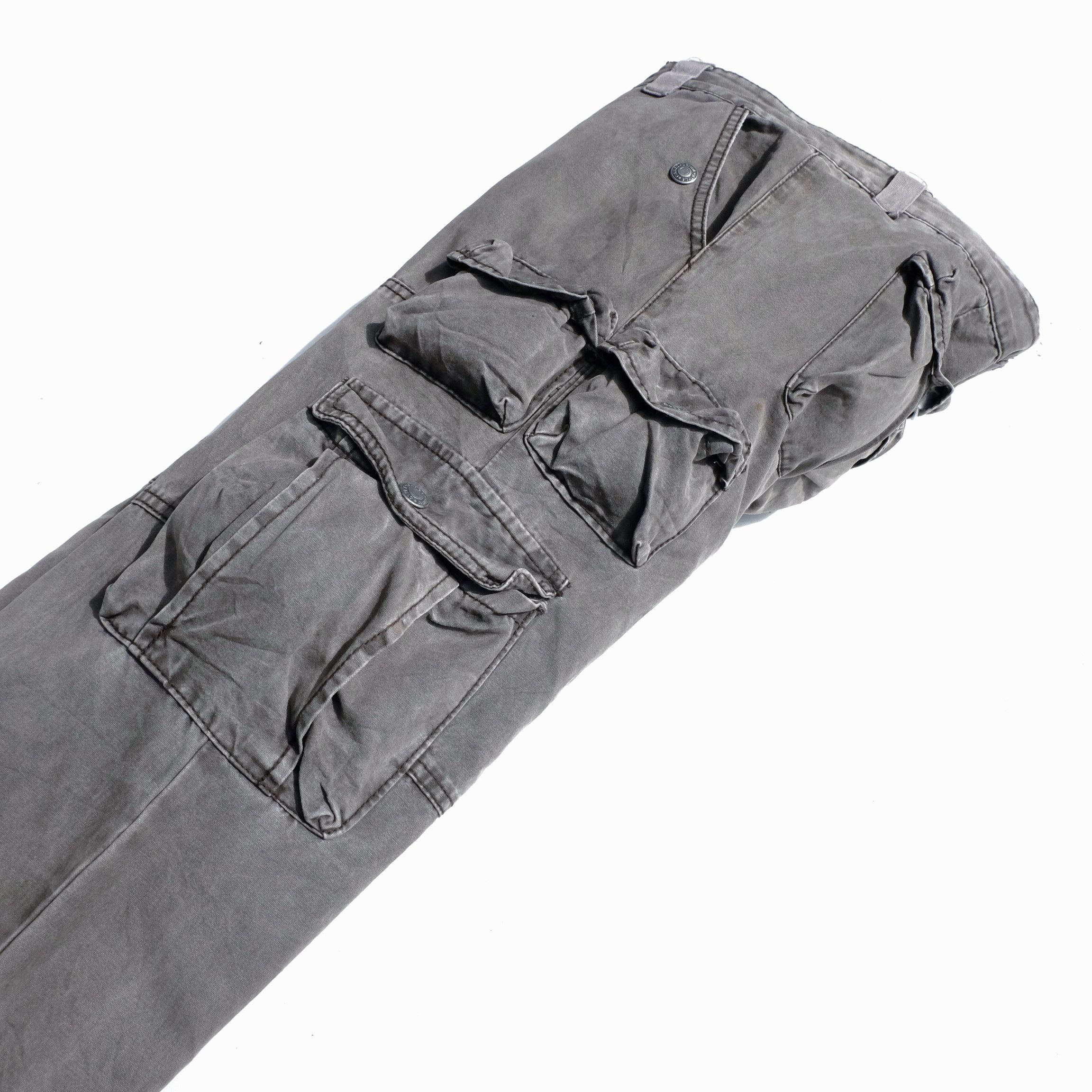 Japanese Brand Noname//gstar 3d multipocket cargo pants x bondage Size US 31 - 6 Thumbnail