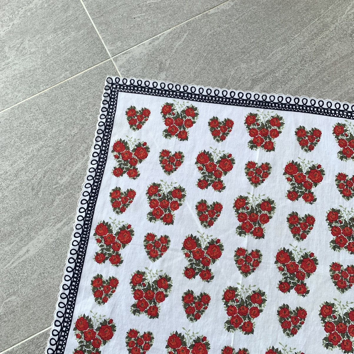 Anna Sui ANNA SUI handkerchief bandana handky floral design Size ONE SIZE - 9 Thumbnail