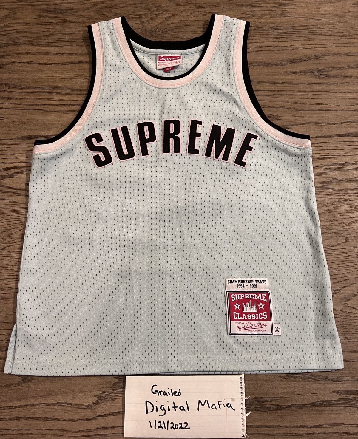 Supreme Mitchell Ness | Grailed