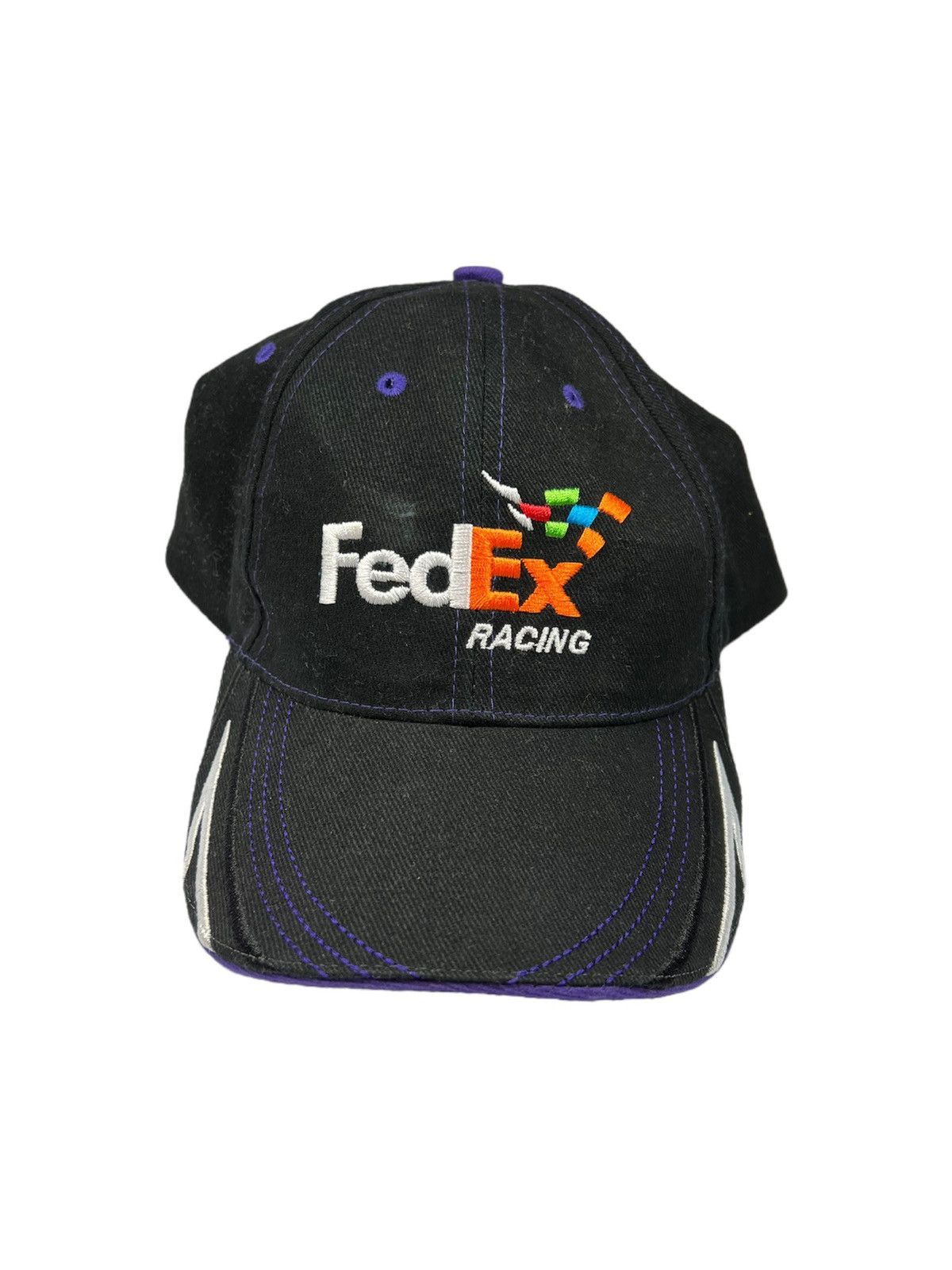 Vintage Vintage Y2K NASCAR FedEx Racing Hat Denny Hamlin | Grailed