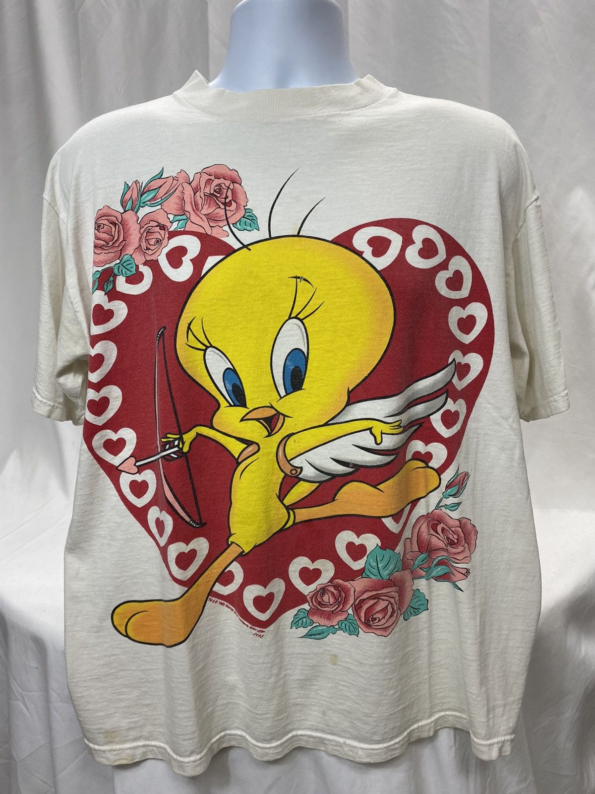 Disney × Vintage Tweety Bird Valentines Day Shirt | Grailed