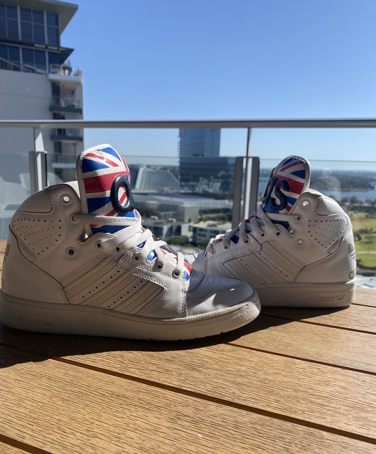 Adidas Jeremy Scott Adidas Jeremy Scott Instinct Union Jack Grailed