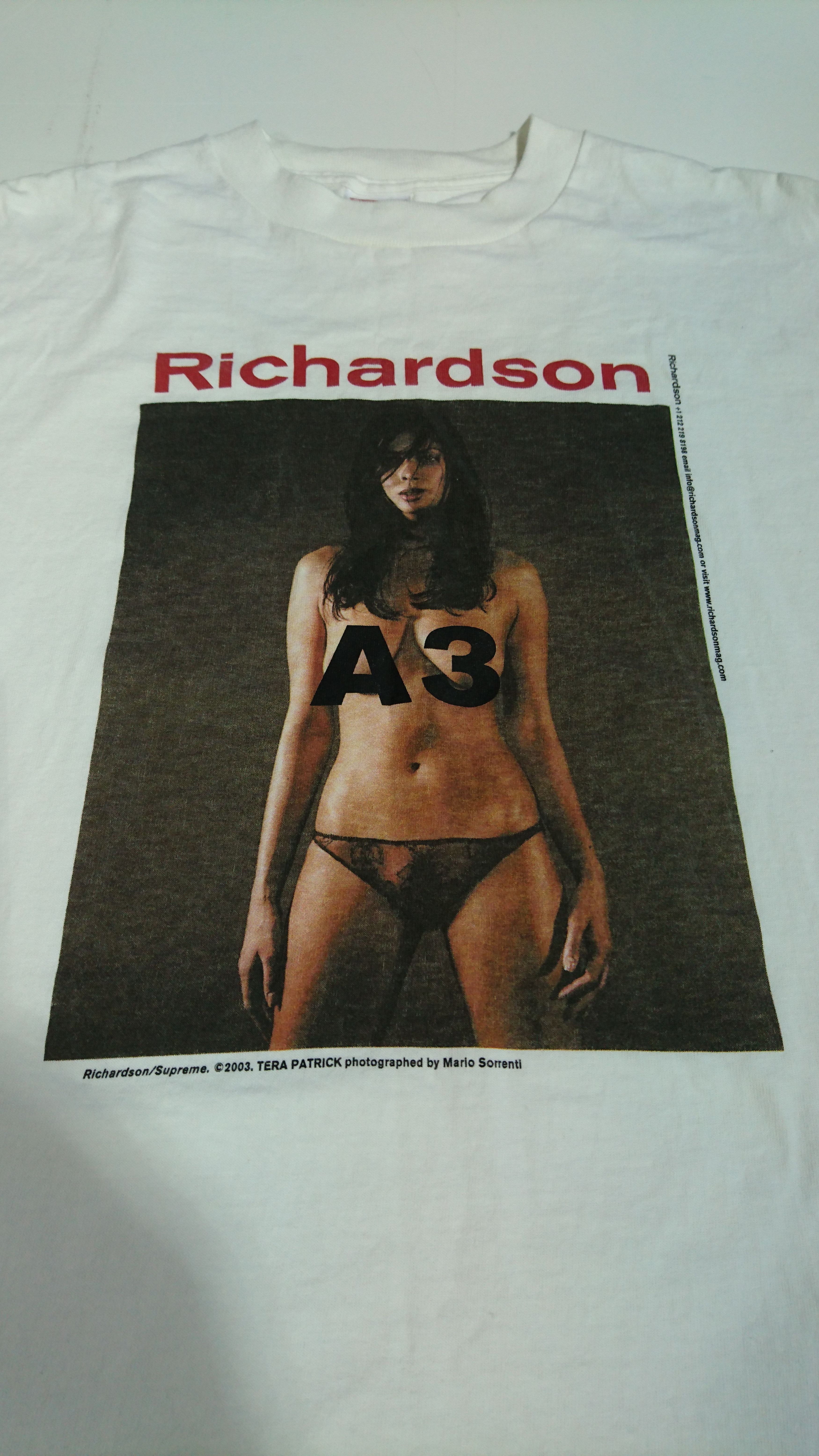 Richardson × Supreme Richardson x Supreme Tera Patrick T Richardson × Supreme Richardson x Supreme Tera Patrick T