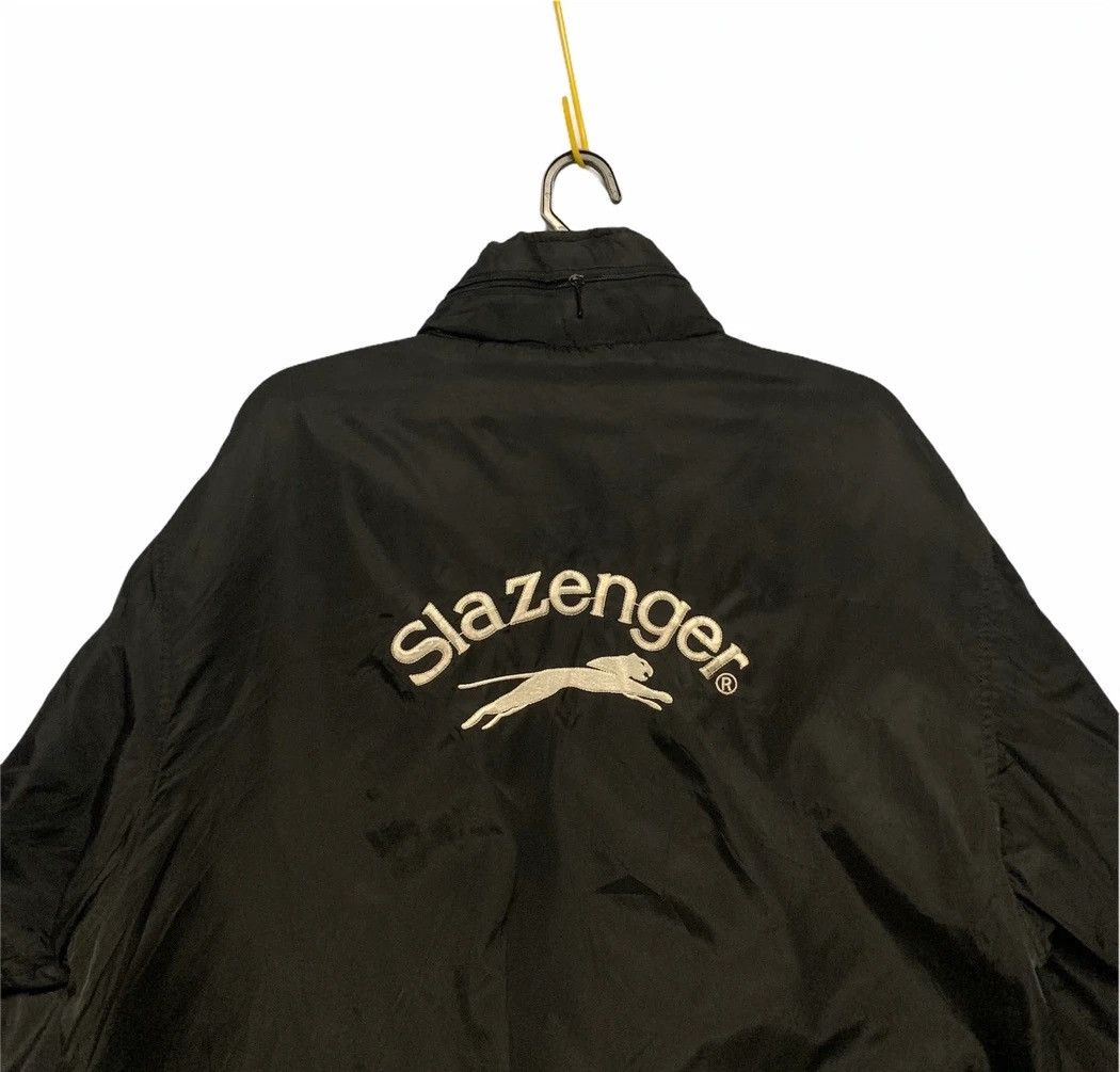 Japanese Brand ⚡️ CYBER WEEK ⚡️ SLAZENGER Embroidery Logo Spell Out Jacket Size US XL / EU 56 / 4 - 6 Thumbnail