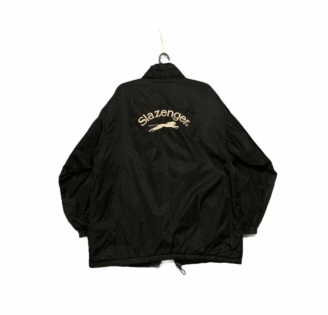 Japanese Brand ⚡️ CYBER WEEK ⚡️ SLAZENGER Embroidery Logo Spell Out Jacket Size US XL / EU 56 / 4 - 5 Thumbnail
