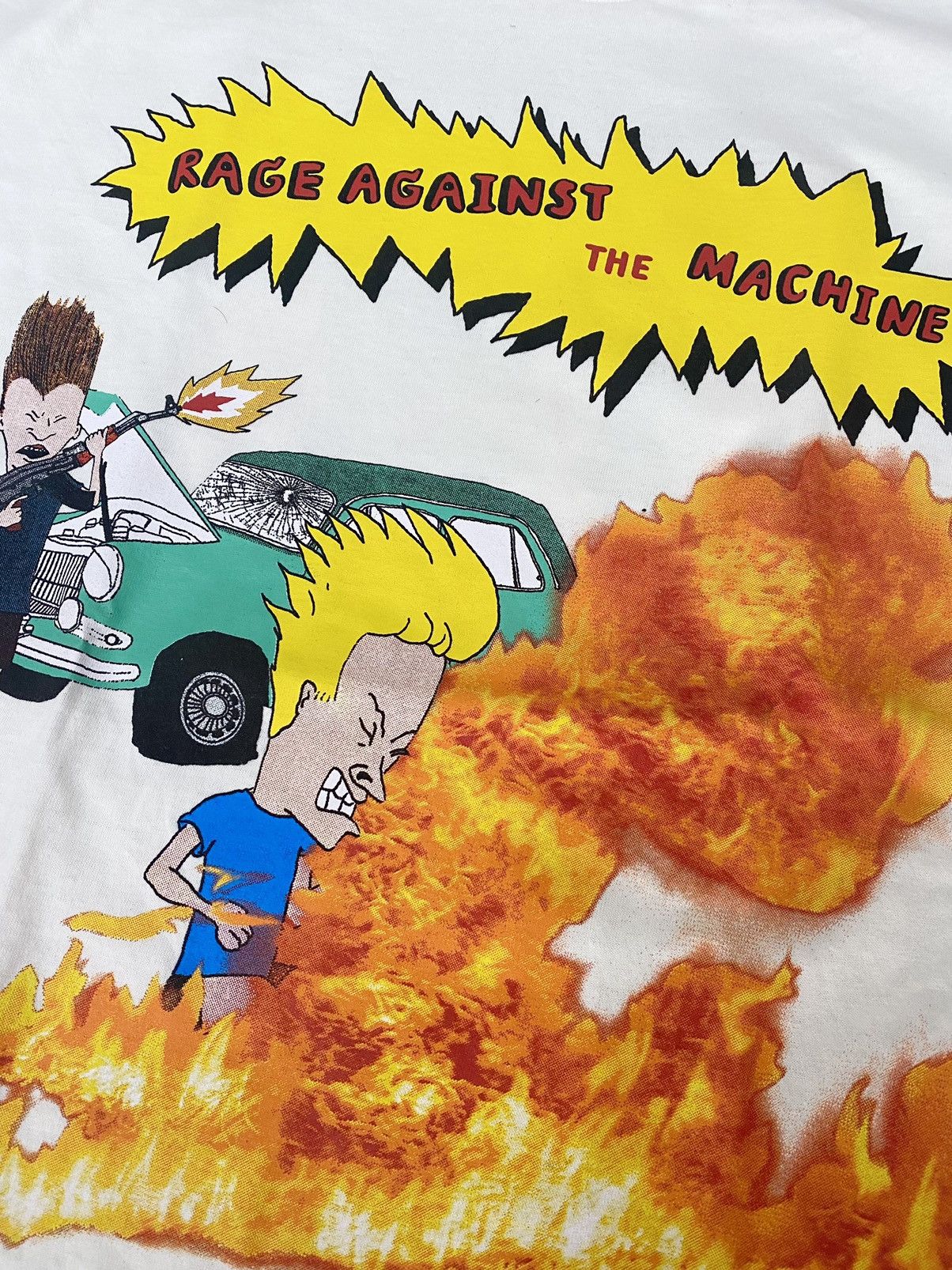 Rage Against The Machine ビーバス＆バットヘッド L Rage Against The Machine ビーバス＆バットヘッド L ミュージシャン