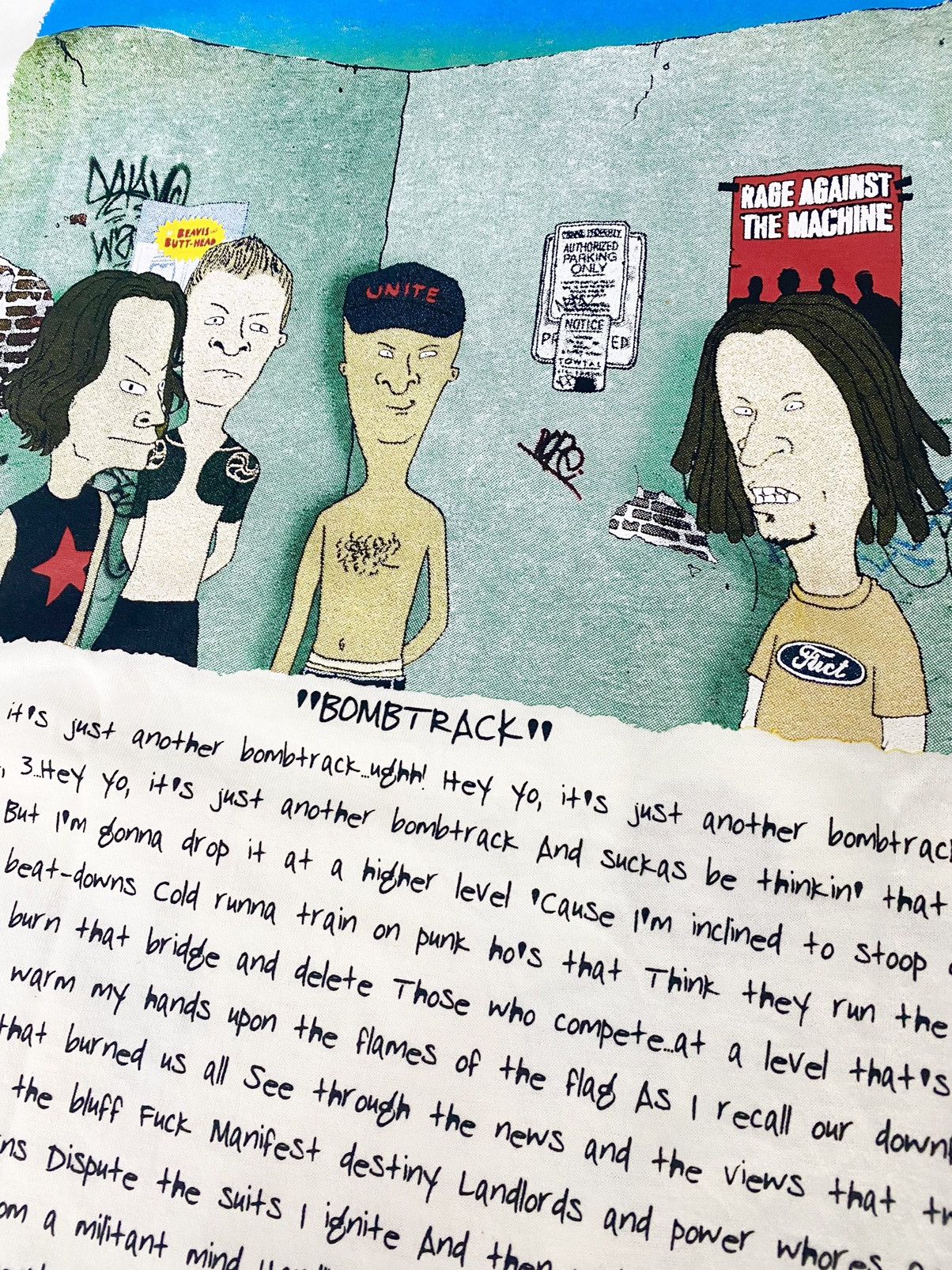 Rage Against The Machine ビーバス＆バットヘッド L Rage Against The Machine ビーバス＆バットヘッド L ミュージシャン