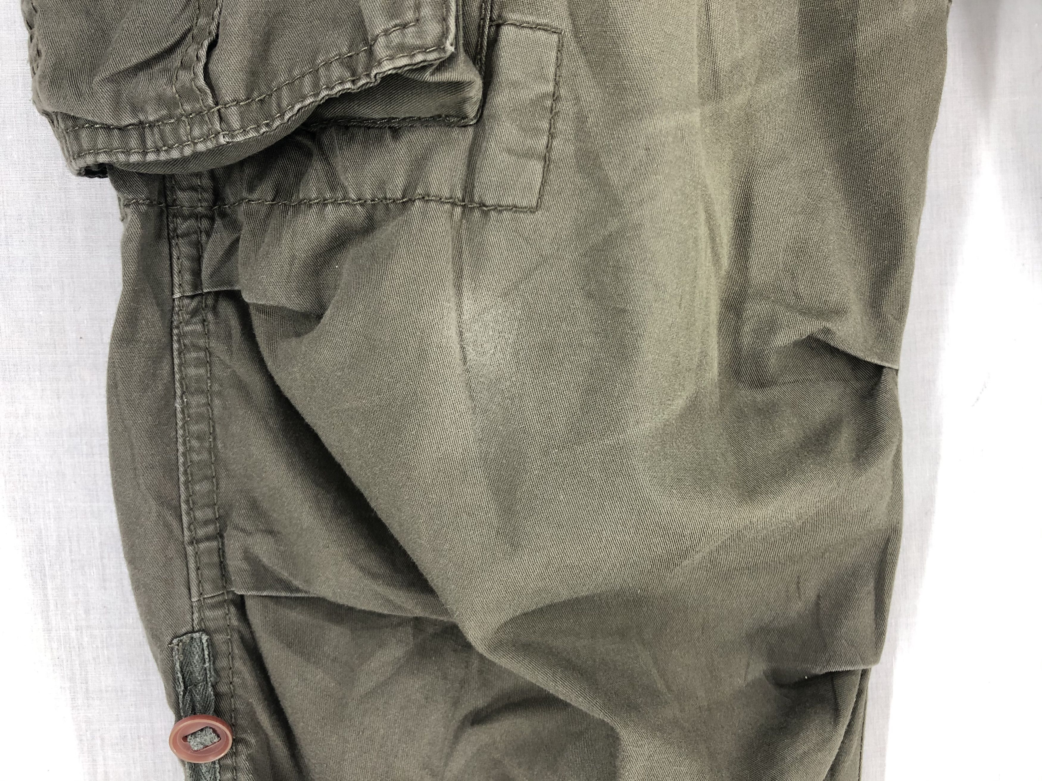 Takeo Kikuchi TAKEO KIKUCHI FADED CARGO PANTS Size US 34 / EU 50 - 11 Thumbnail
