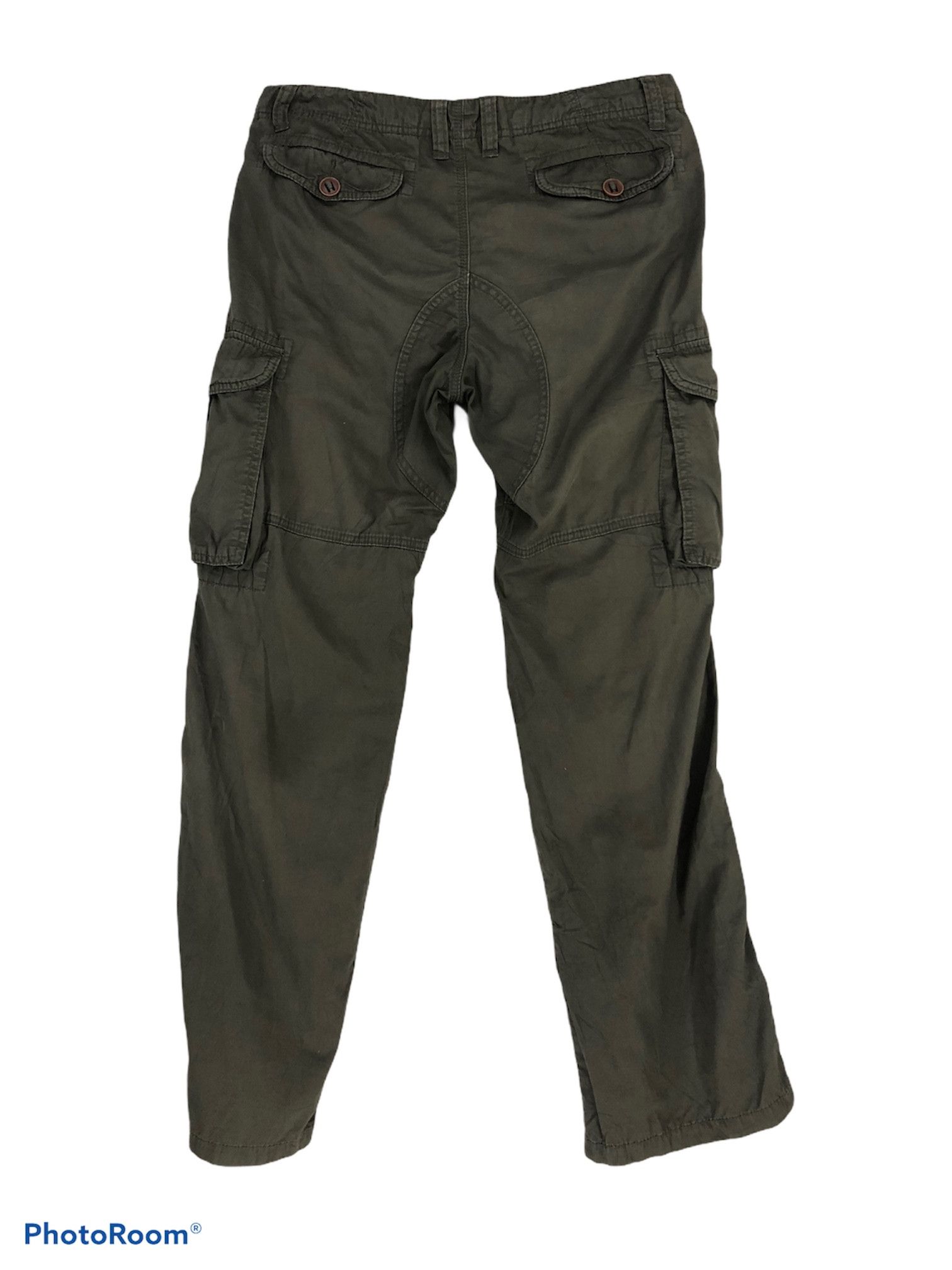 Takeo Kikuchi TAKEO KIKUCHI FADED CARGO PANTS Size US 34 / EU 50 - 2 Thumbnail