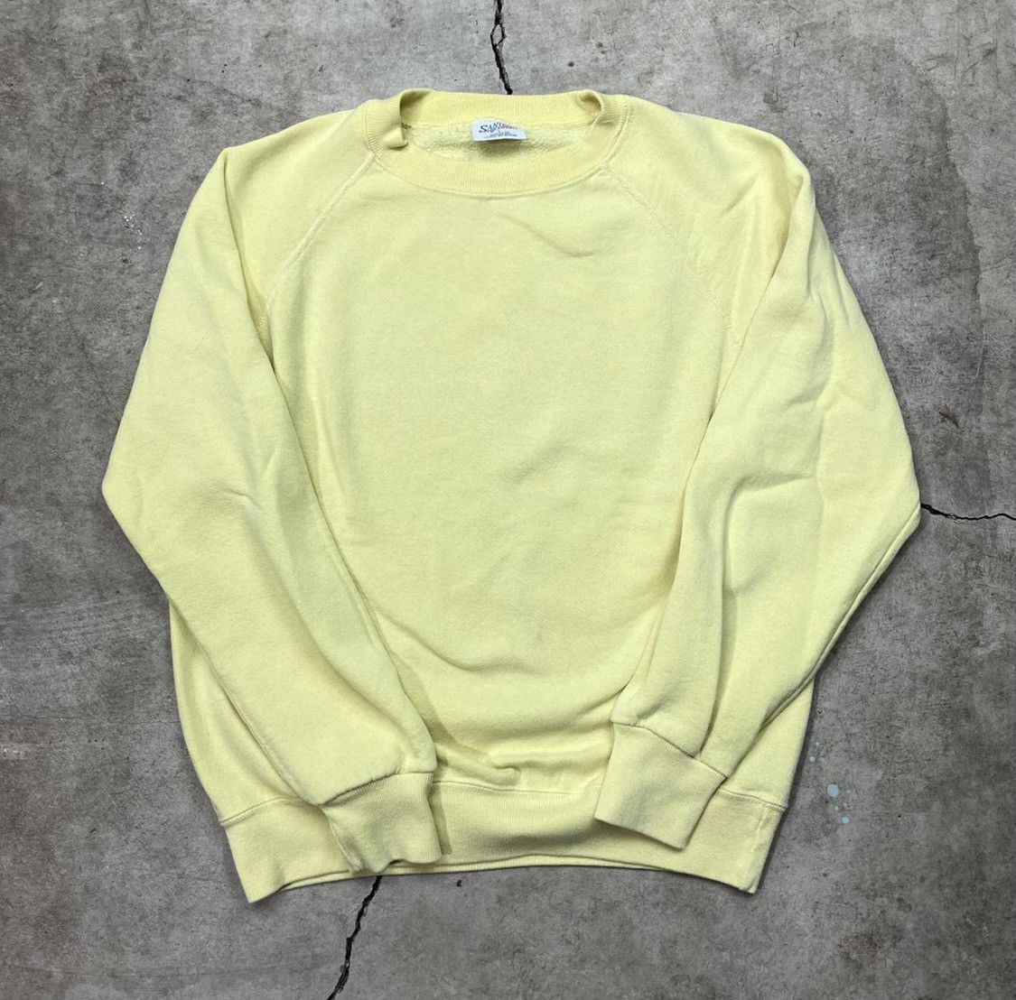 Vintage 💛Vintage Santee Sweats Raglan Sweatshirt Made in USA 80s VTG ...